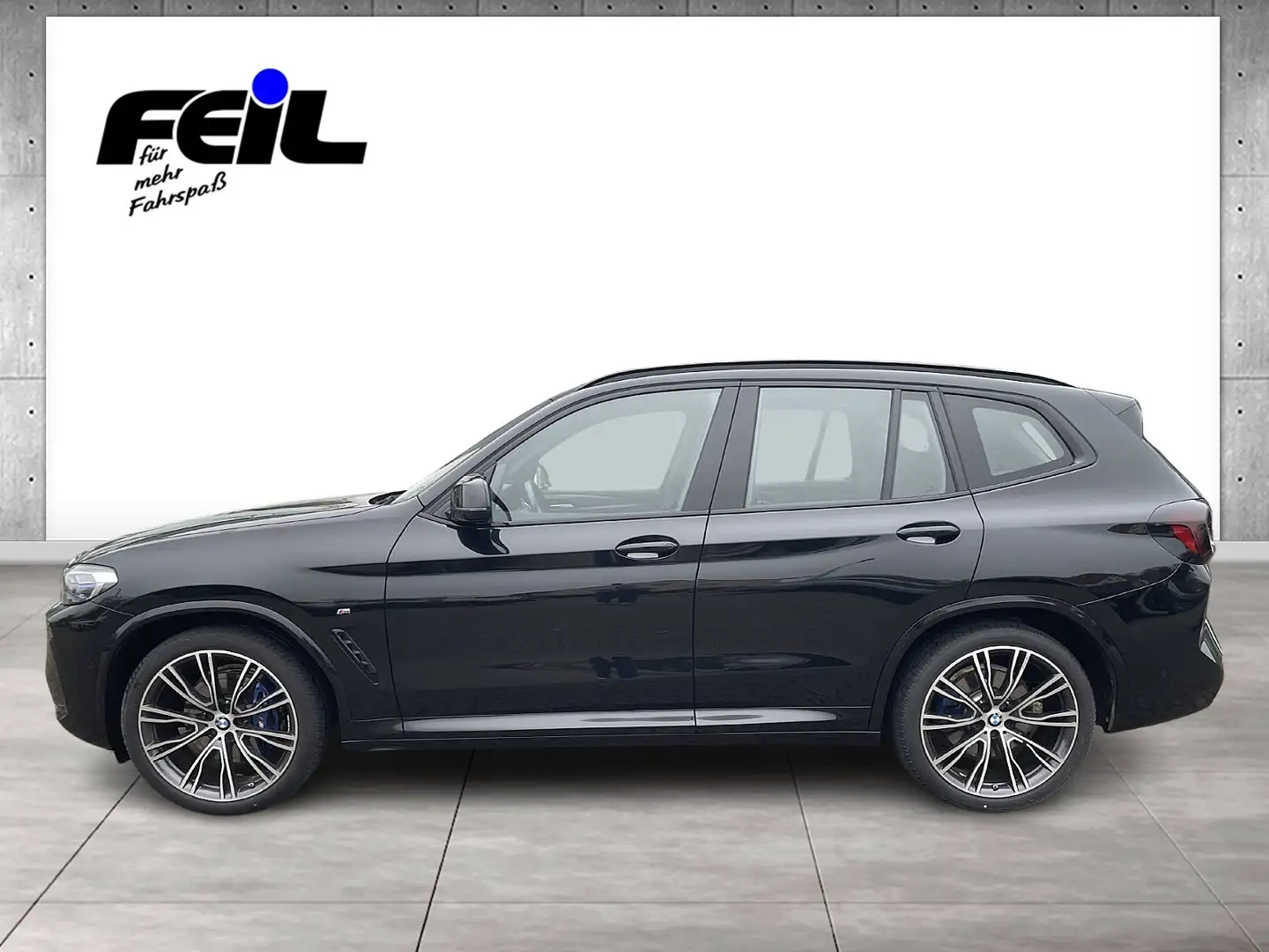 BMW X3 M 40d Head-Up HiFi DAB WLAN Pano.Dach Shz Schwarz - 2