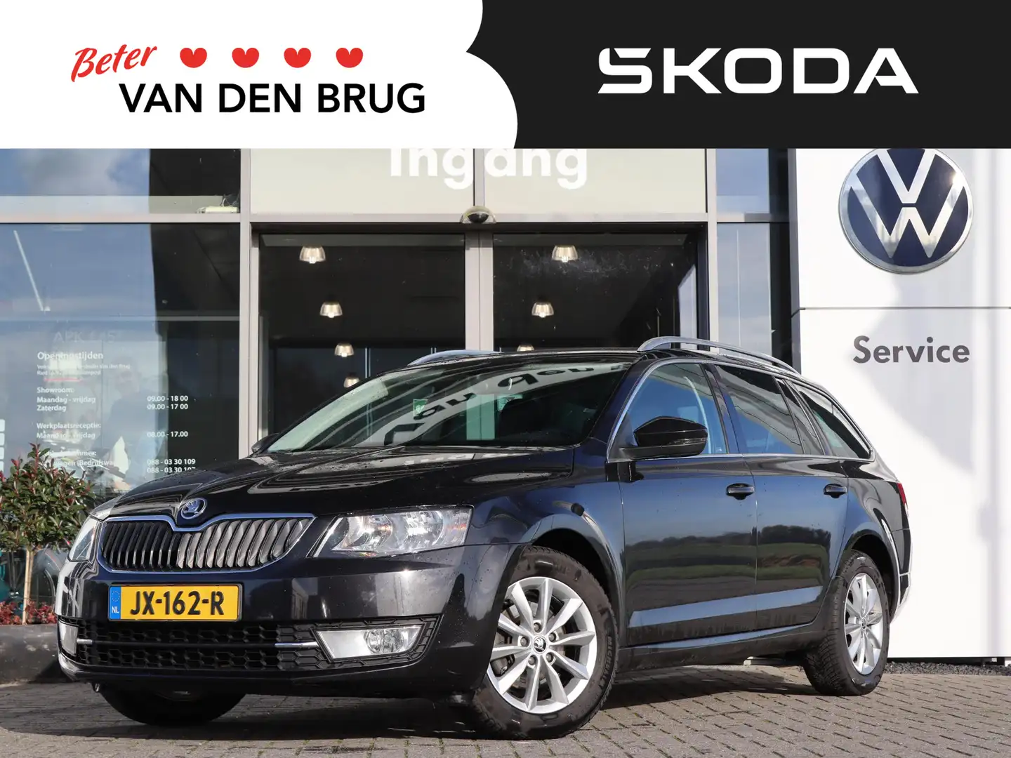 Skoda Octavia Combi 1.0 TSI 115 pk DSG Greentech Ambition Busine Zwart - 1