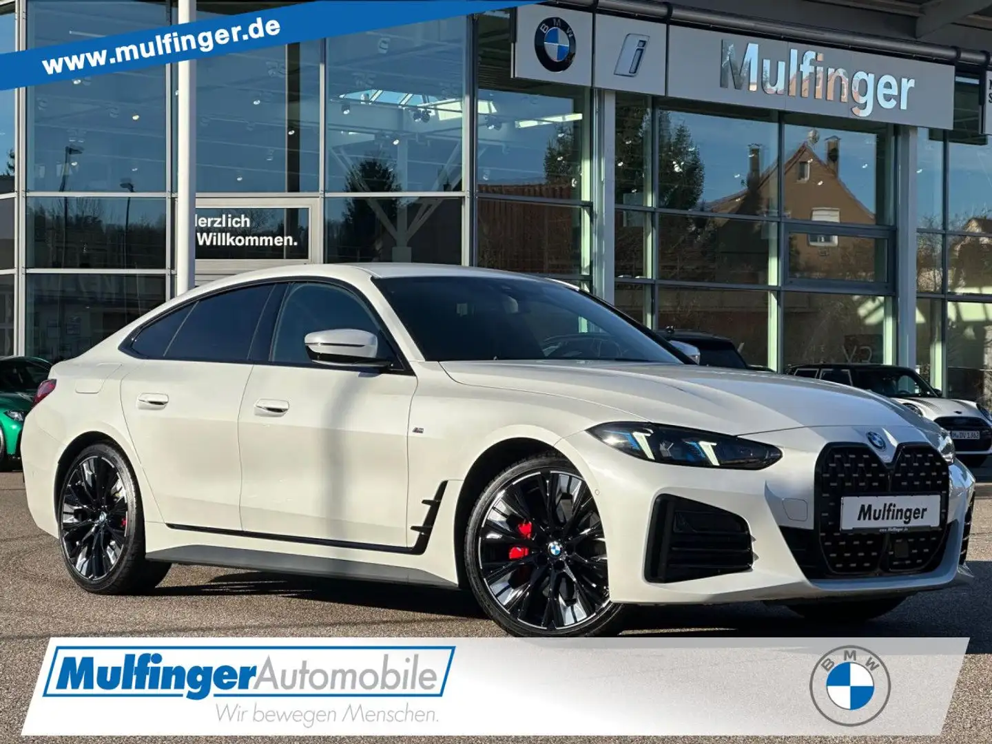 BMW 420 i GC. M Sport Pro Standh. HUD SuView HiFi 20" Blanco - 1