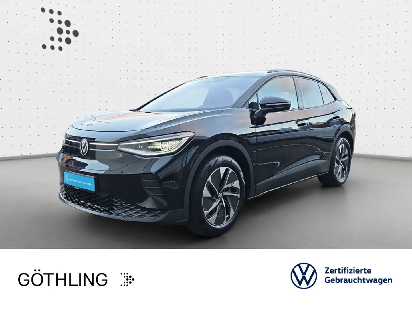 Volkswagen ID.4 Pro *NAVI*WP*IQ-Light*SHZ*Design*AllSeason* Schwarz - 1