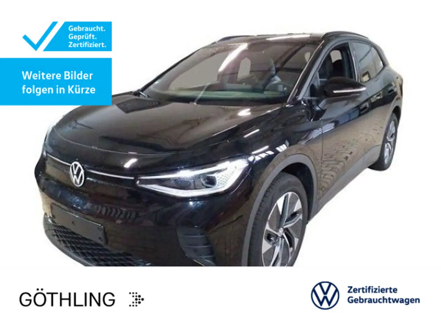 Volkswagen ID.4 Pro *NAVI*WP*IQ-Light*SHZ*Design*AllSeason* Schwarz - 1