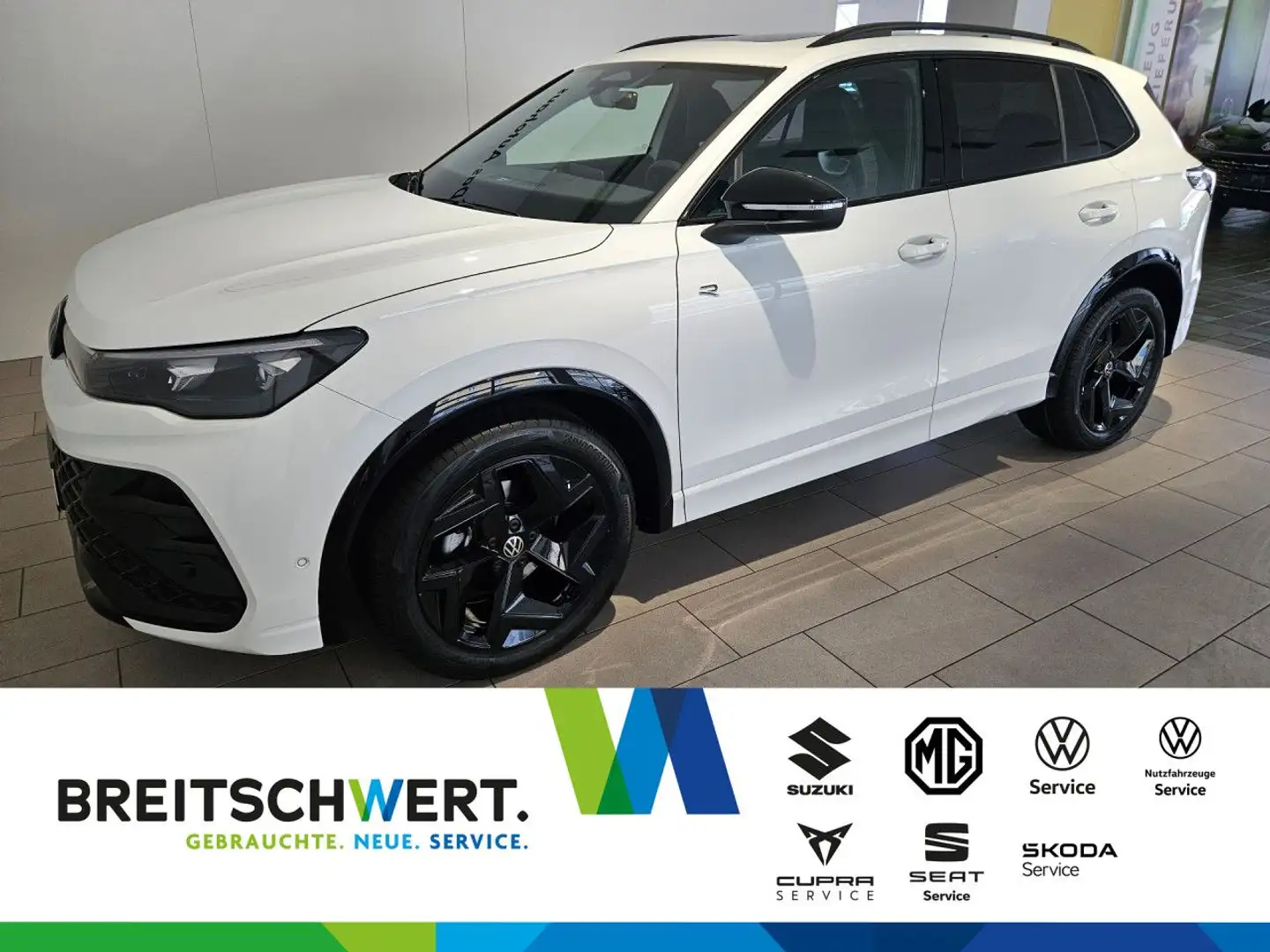 Volkswagen Tiguan 1.5 eTSI R-Line BlackStyle DSG PanoD AHK AC Wit - 1