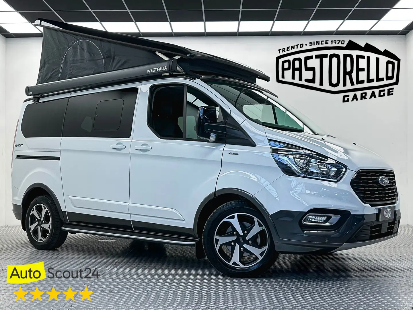 Ford Transit Custom 320 2.0 EcoBlue 150 PC-TN Nugget Active Bianco - 1