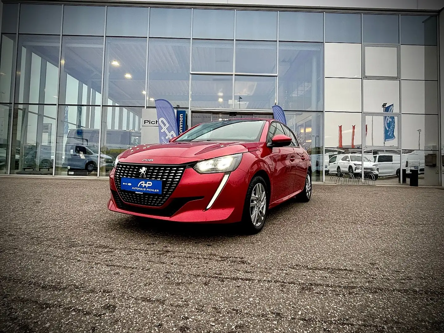 Peugeot 208 Allure PureTech 100 S&S EAT8 Aut. SITZHEIZUNG/K... Rot - 1