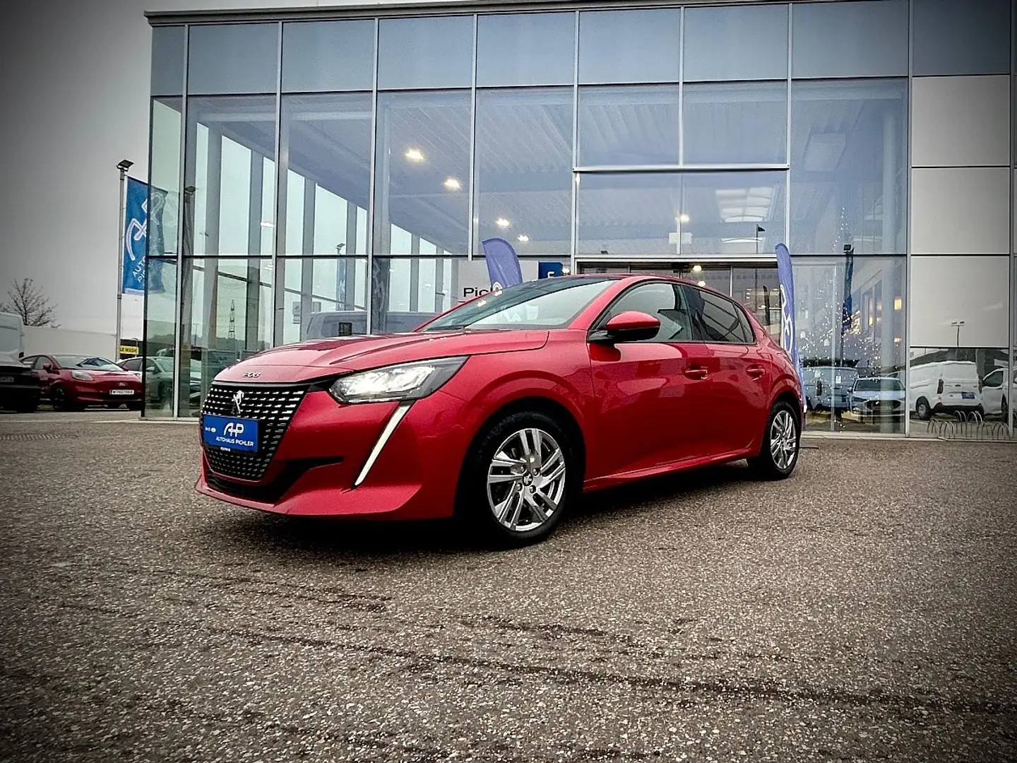 Peugeot 208 Allure PureTech 100 S&S EAT8 Aut. SITZHEIZUNG/K... Rot - 2