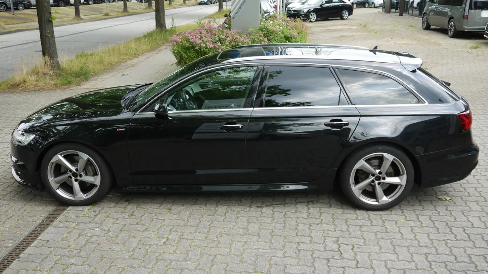 Audi A6 Avant 3.0 TDI quattro S-Line,Panno,Navi Nero - 2