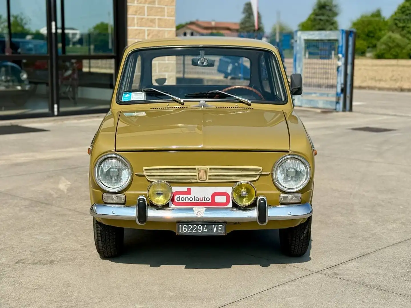 Fiat 850 SPECIAL GIALLO SENAPE *NO RUGGINE* ASI Jaune - 2