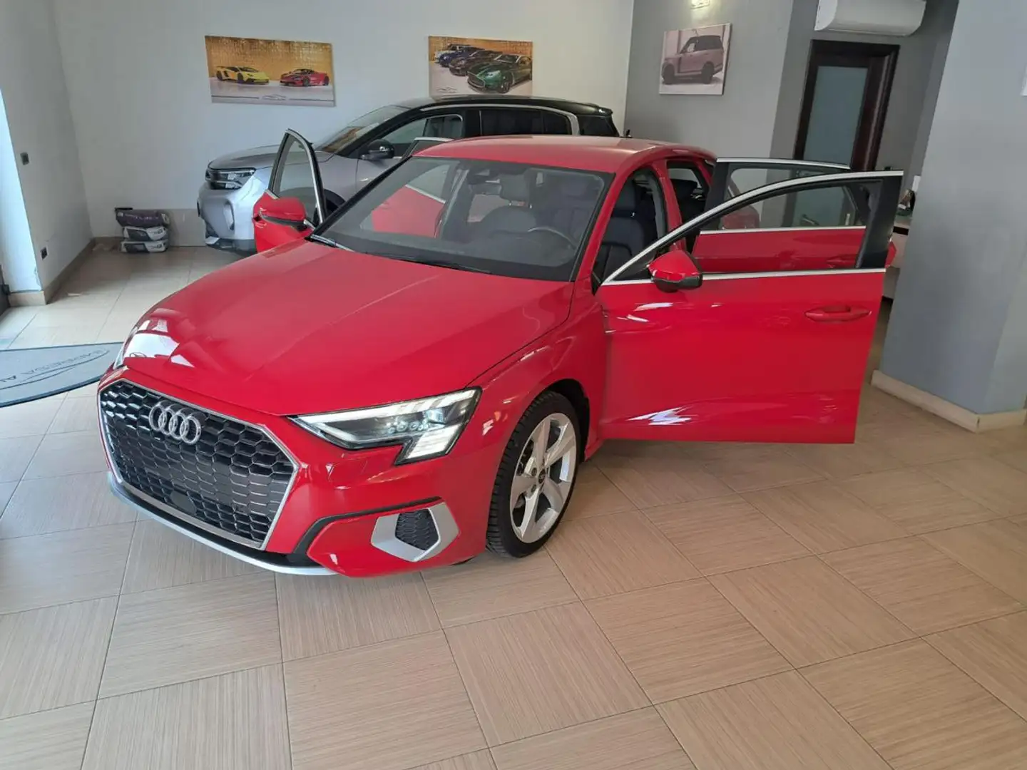 Audi A3 SPB 35 TDI S tronic Business Advanced Rosso - 1