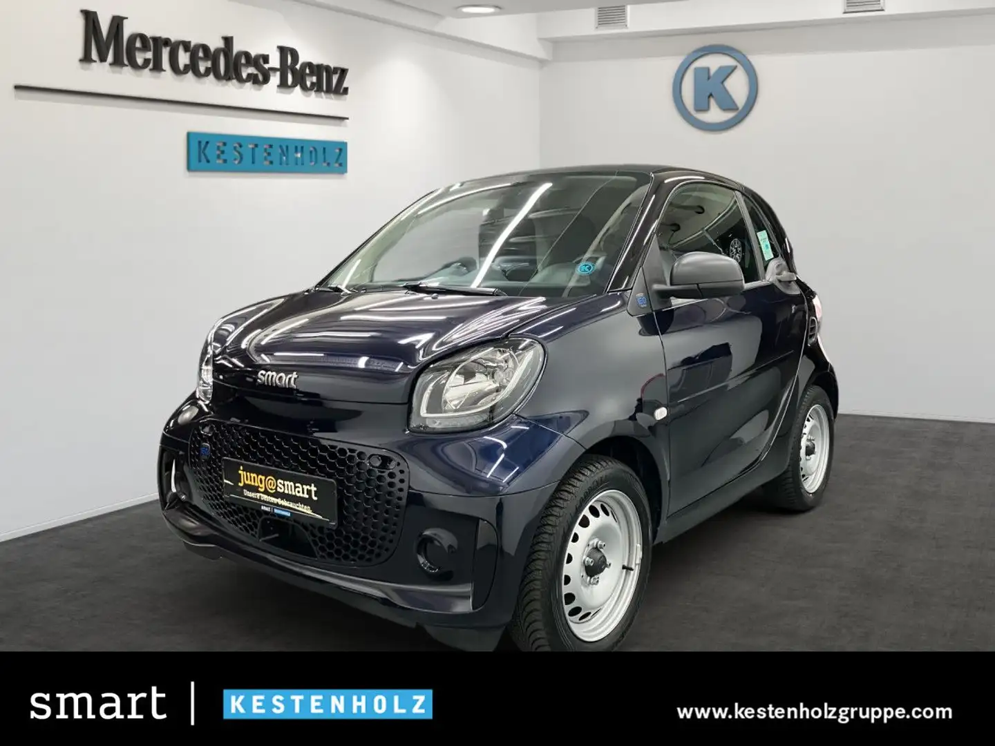 smart forTwo EQ Coupé TEMPOMAT+LED+DAB+KLIMA Blau - 1