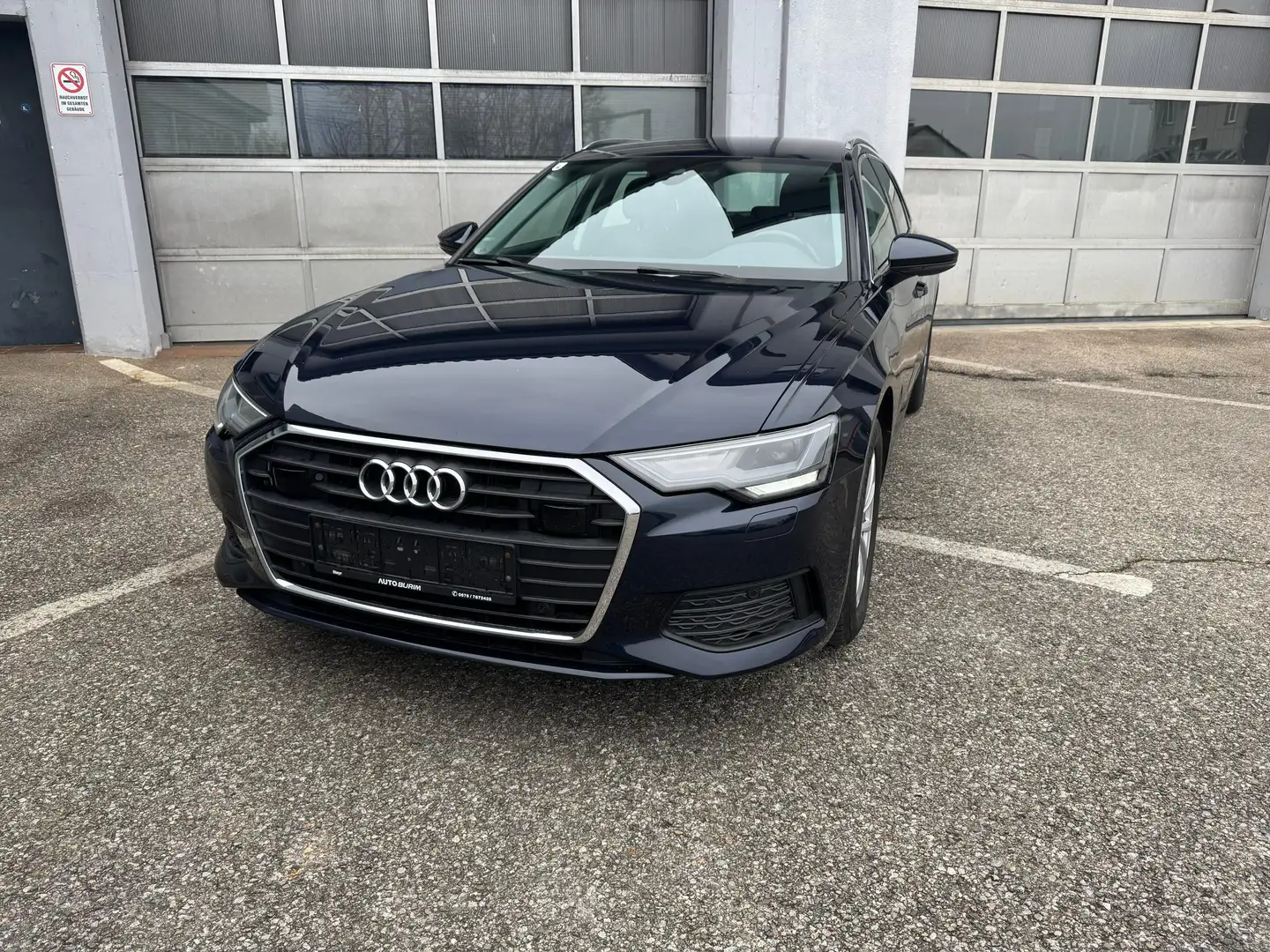 Audi A6 Kombi 40 TDI/ACC/Navi/LED/PDC/Spurhalteassistent Blau - 2