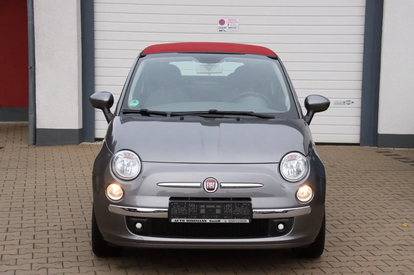 Fiat 500 Klima / PDC / Alu-Felgen Grijs - 1