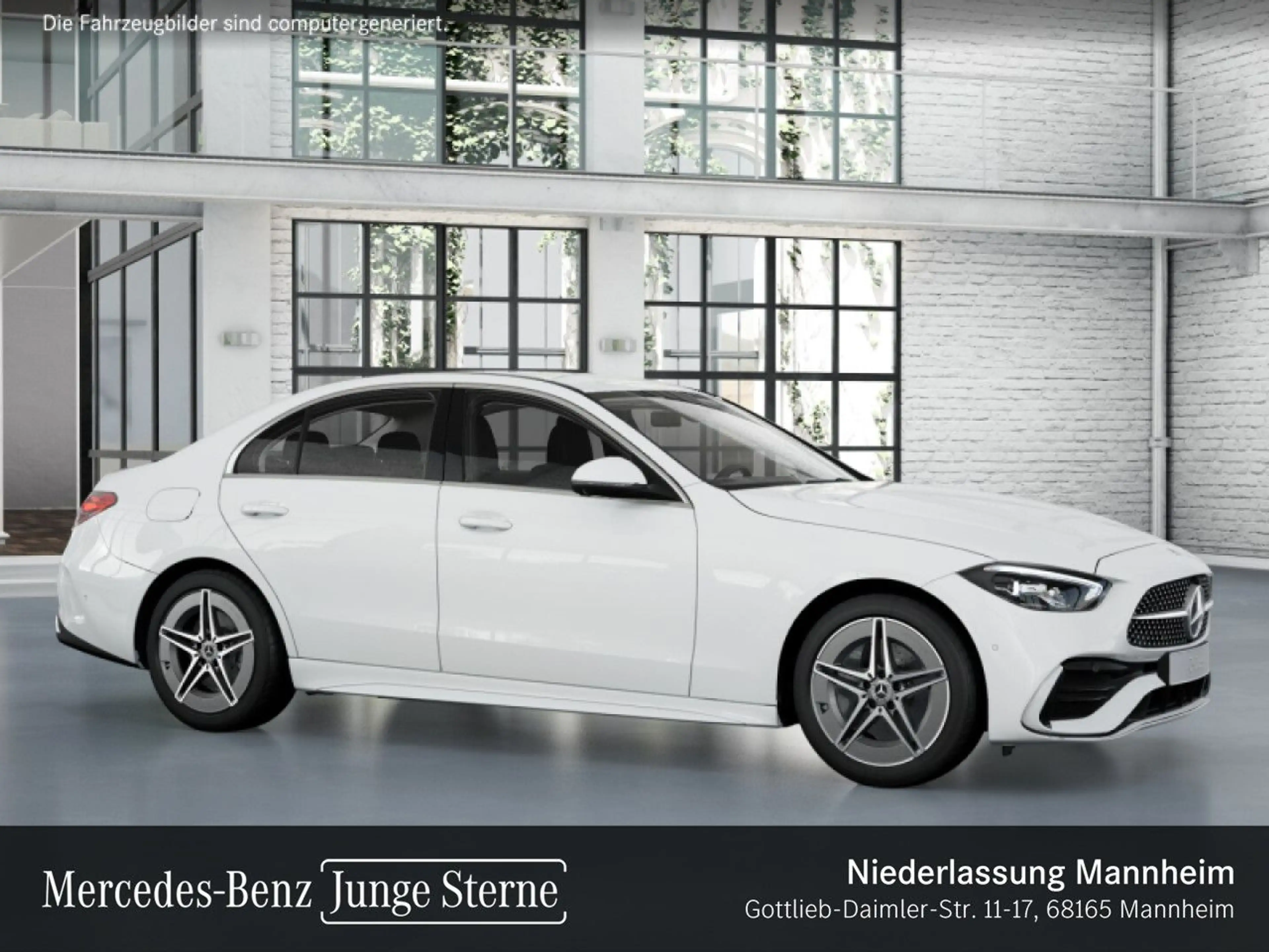 Mercedes-Benz C 200 d AMG+360+LED+TOTW+KEYLESS+9G — photo 15