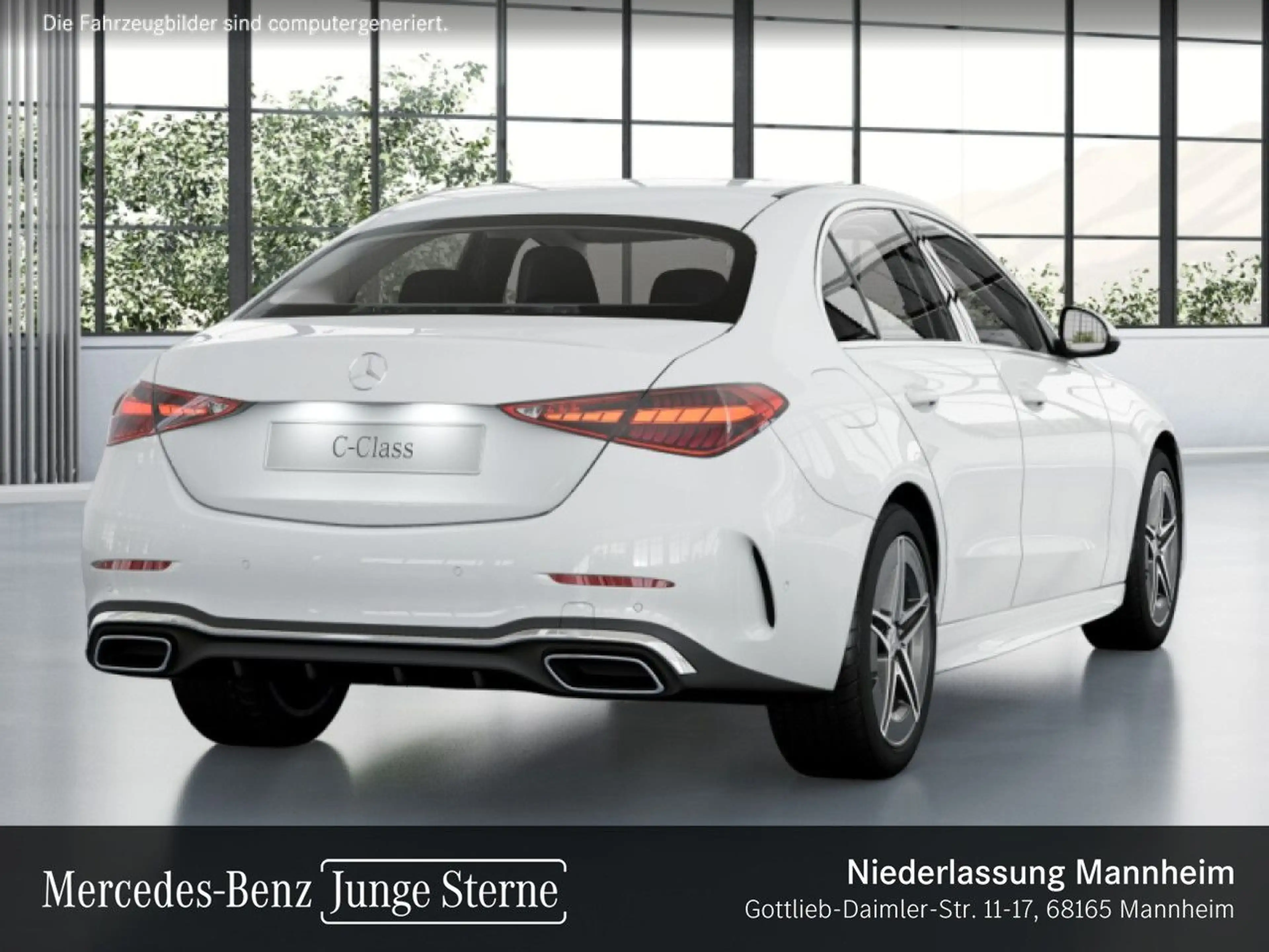 Mercedes-Benz C 200 d AMG+360+LED+TOTW+KEYLESS+9G — photo 4