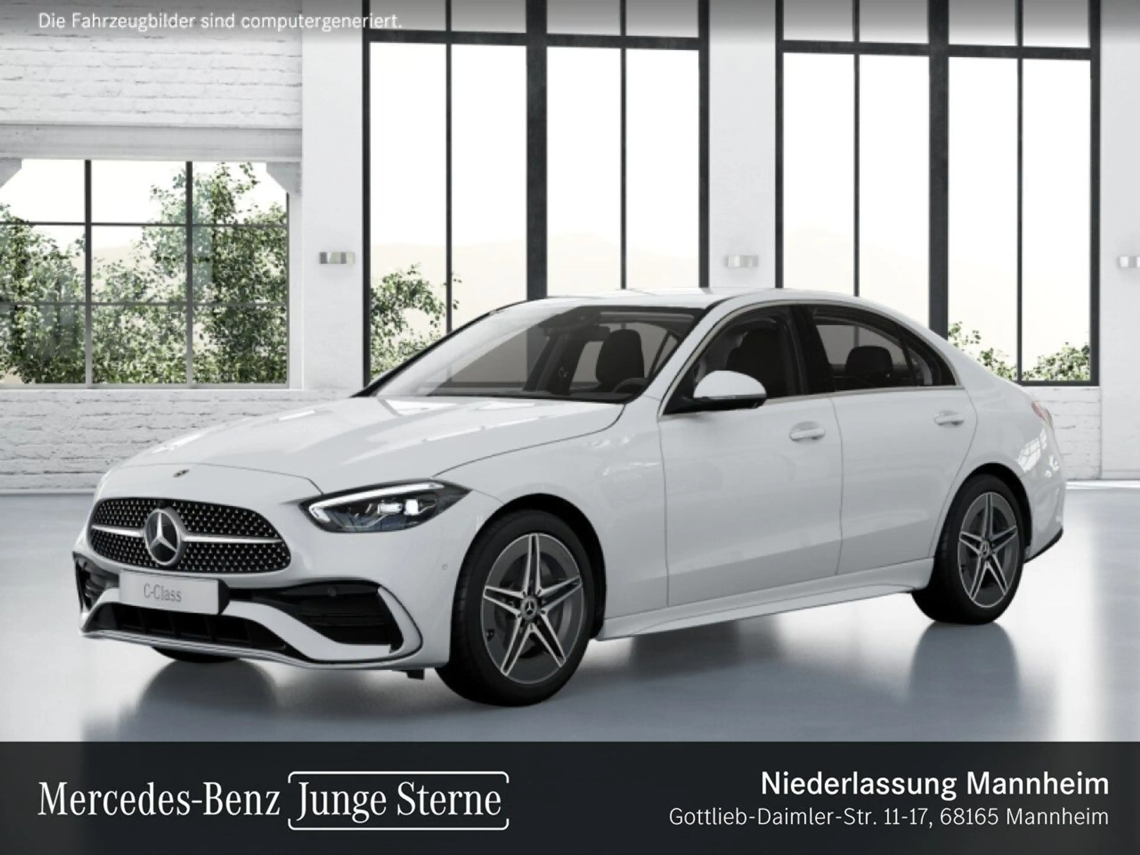 Mercedes-Benz C 200 d AMG+360+LED+TOTW+KEYLESS+9G — photo 13