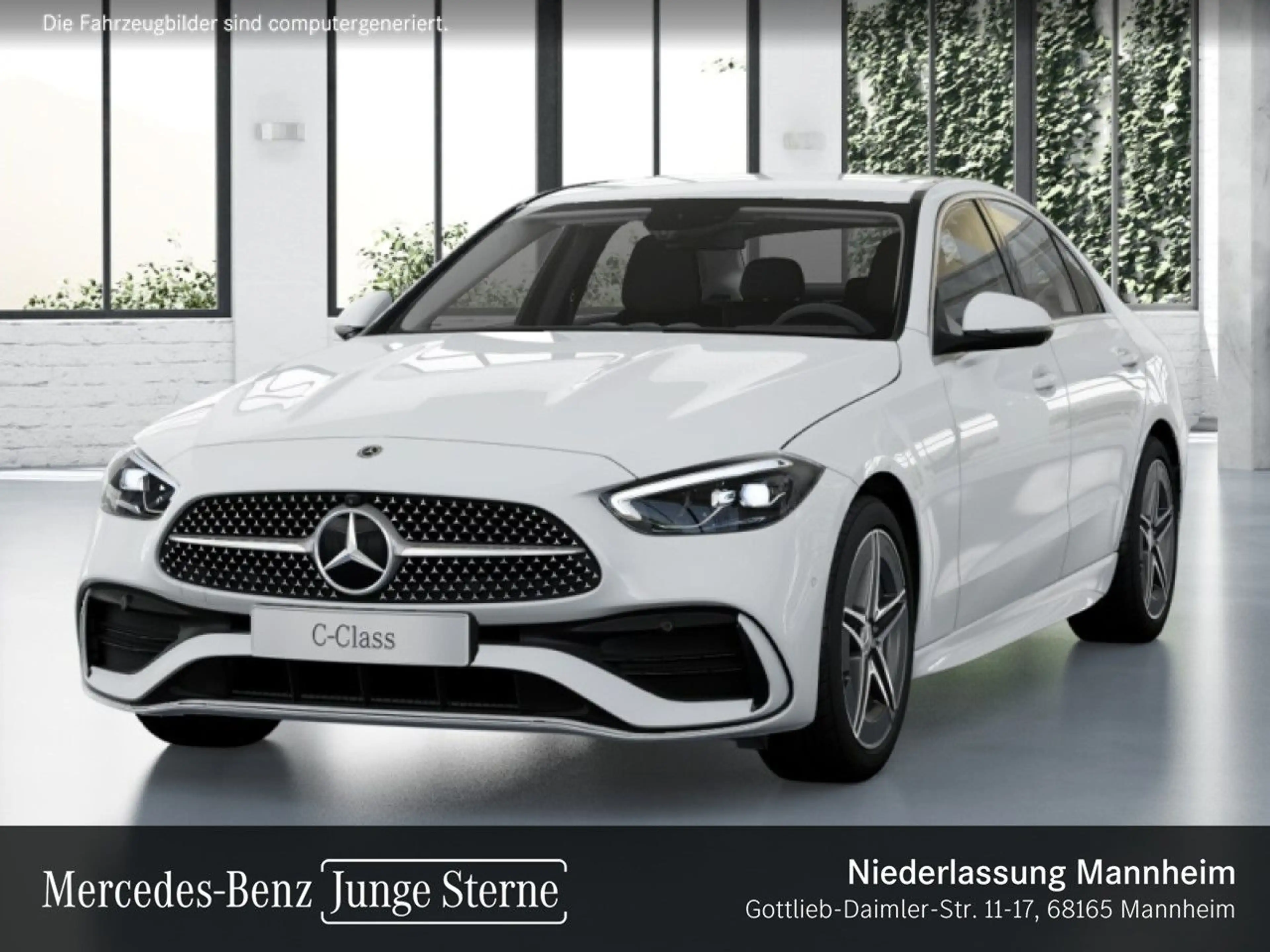 Mercedes-Benz C 200 d AMG+360+LED+TOTW+KEYLESS+9G — photo 2