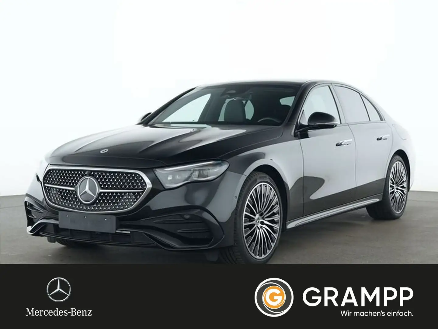 Mercedes-Benz E 400 e 4M AMG Technik/Pano/Superscreen/AHK/Luft Černá - 1