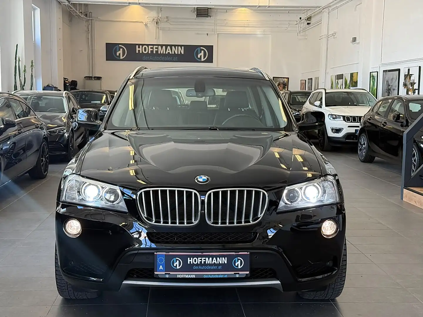 BMW X3 xDrive30d Österreich-Paket Aut. Pano/X-Line/Spo... Schwarz - 2