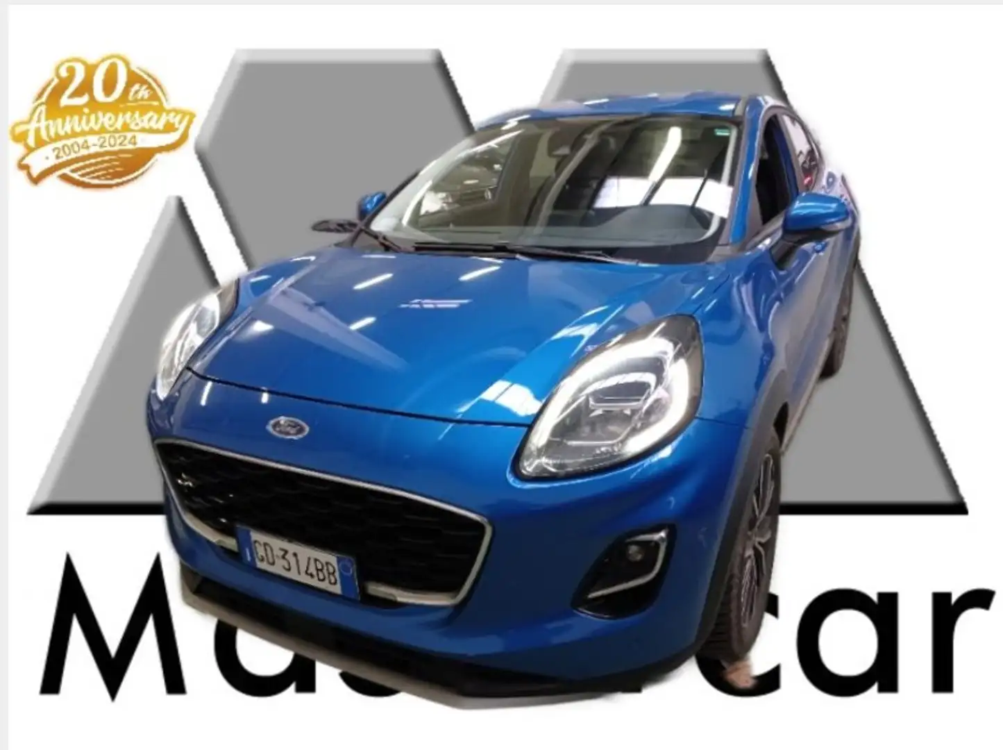 Ford Puma Puma II 2020 1.0 ecoboost h Titanium Navi -GD314BB Bleu - 1