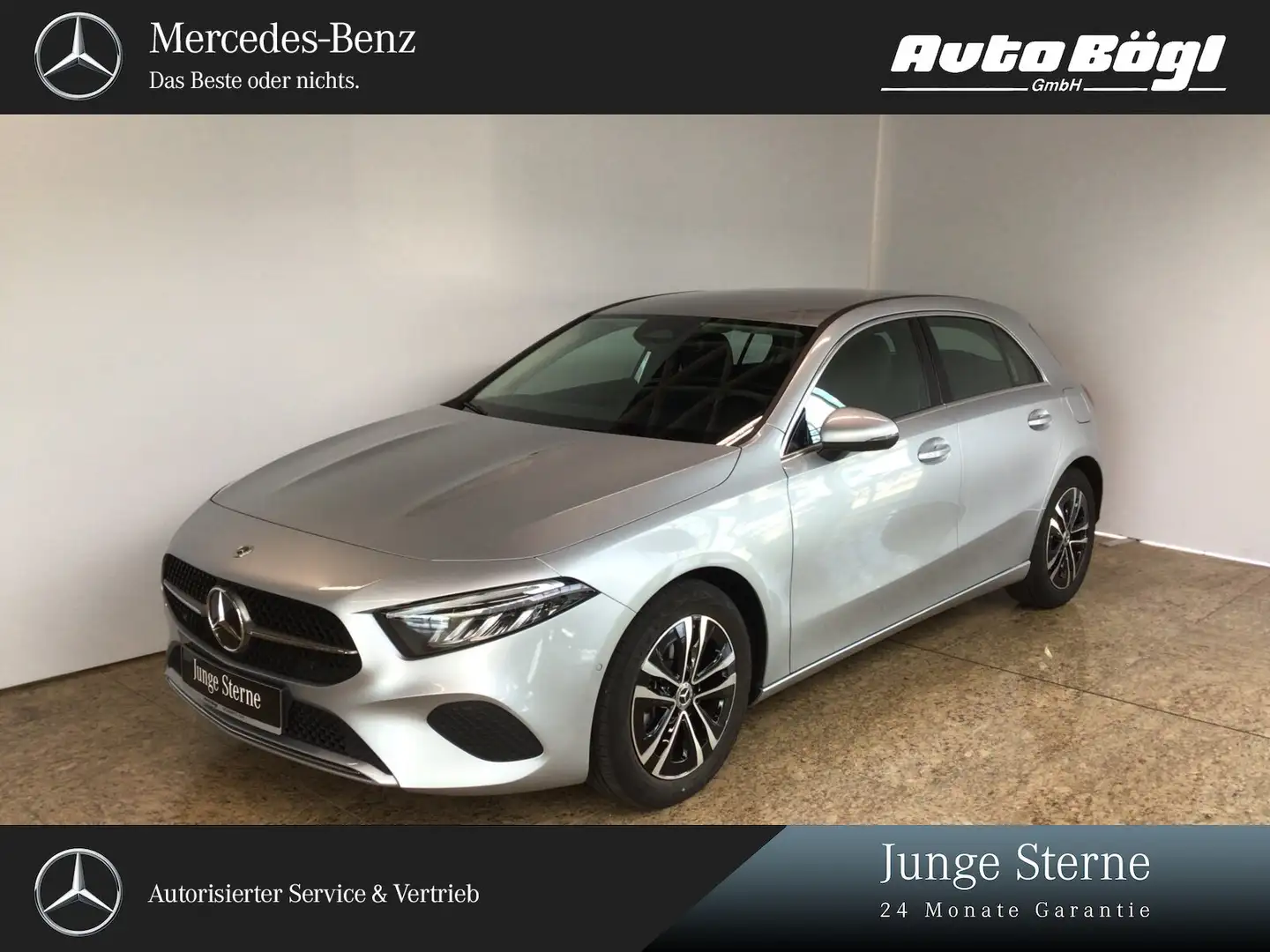 Mercedes-Benz A 180 A 180 Progressive Line Advanced/MBUX/V-Distr. Navi Silber - 1