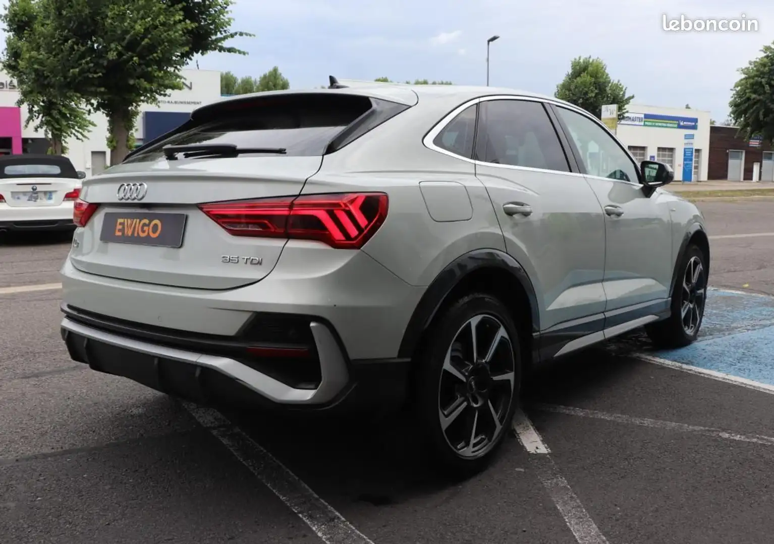 Audi Q3 2.0 35 TDI 150ch S-LINE BVA VIRTUAL COCKPIT CARPLA Gris - 2