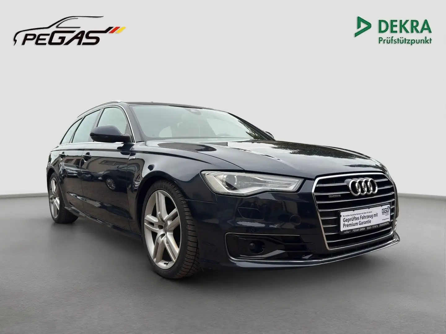 Audi A6 3.0 S-Line 4x4 Standheizung/AHK/GARANTIE Bleu - 1