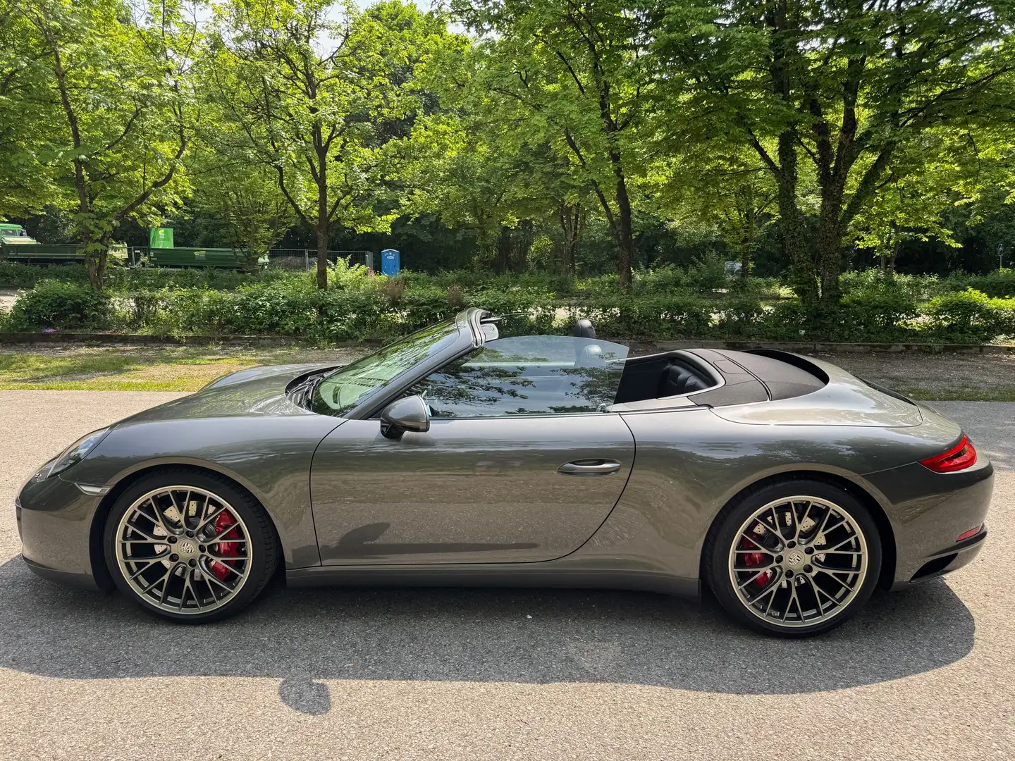 Porsche 991 911 Cabrio 911 Carrera S Cabriolet Gris - 1