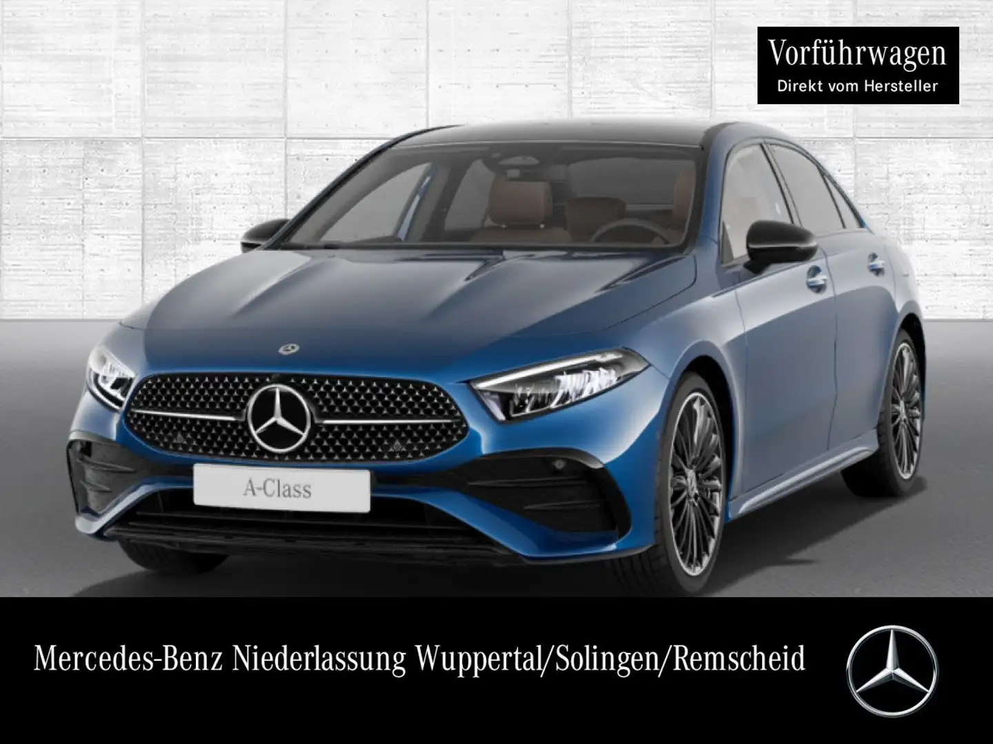 Mercedes-Benz A 180 Lim AMG+NIGHT+PANO+LED+KAMERA+TOTW+KEYLESS Blu/Azzurro - 1