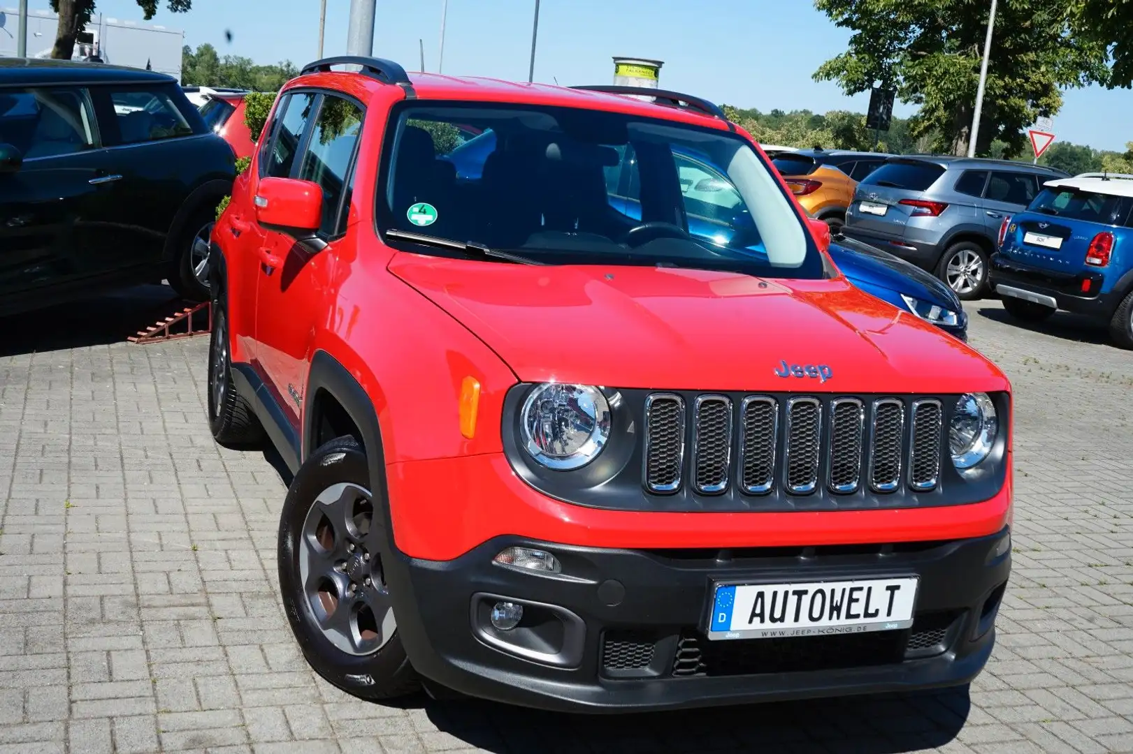 Jeep Renegade 1.4 MultiAir 103kW B Longitude 4x2 DCT Rosso - 1
