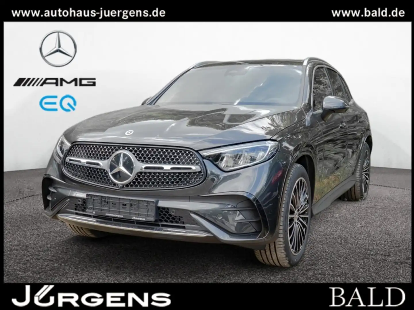 Mercedes-Benz GLC 200 d 4M AMG-Sport/360/Pano/AHK/Distr/Totw Grau - 1