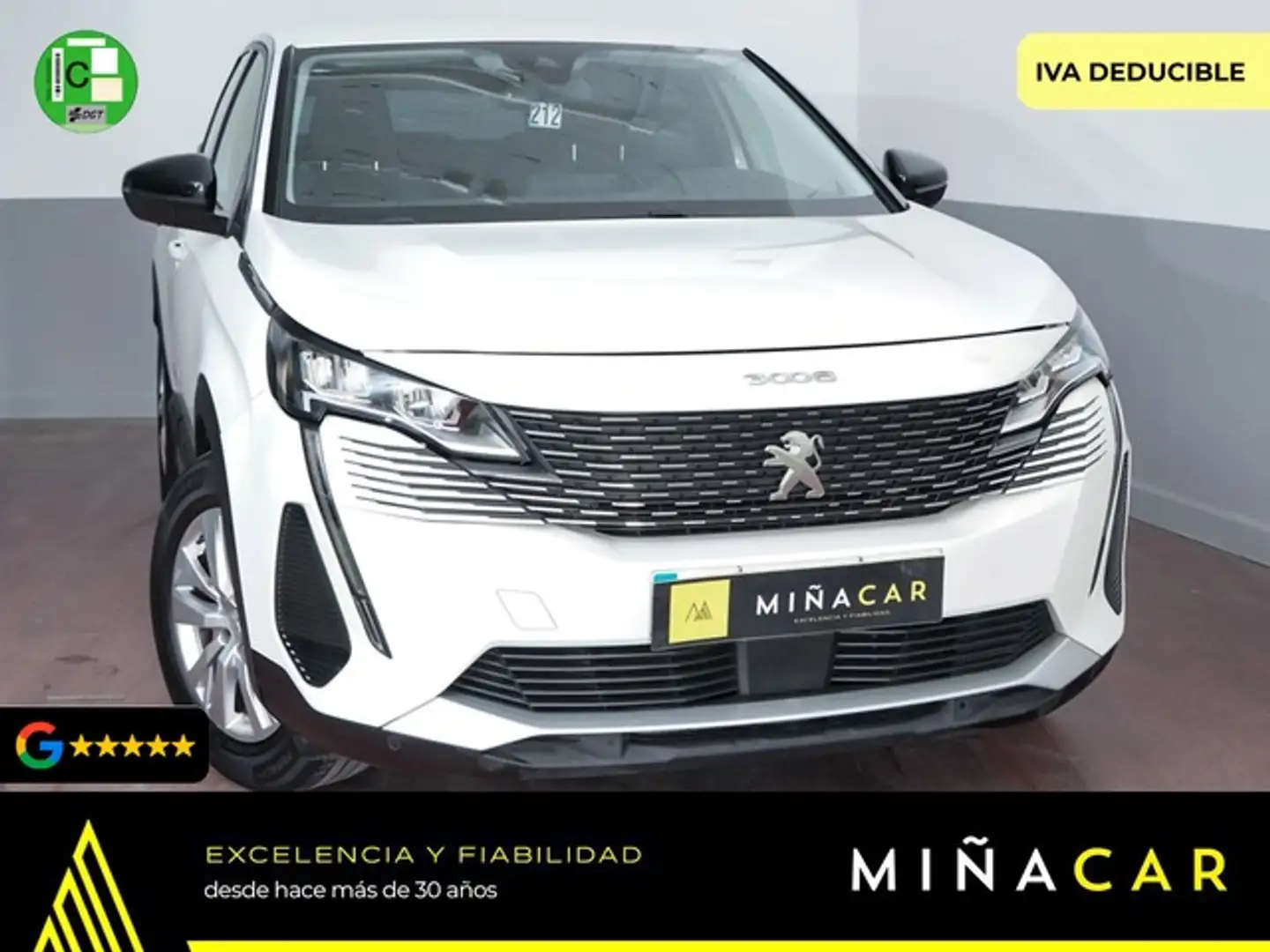 Peugeot 3008 1.6 BlueHDi Active 120 Bianco - 1
