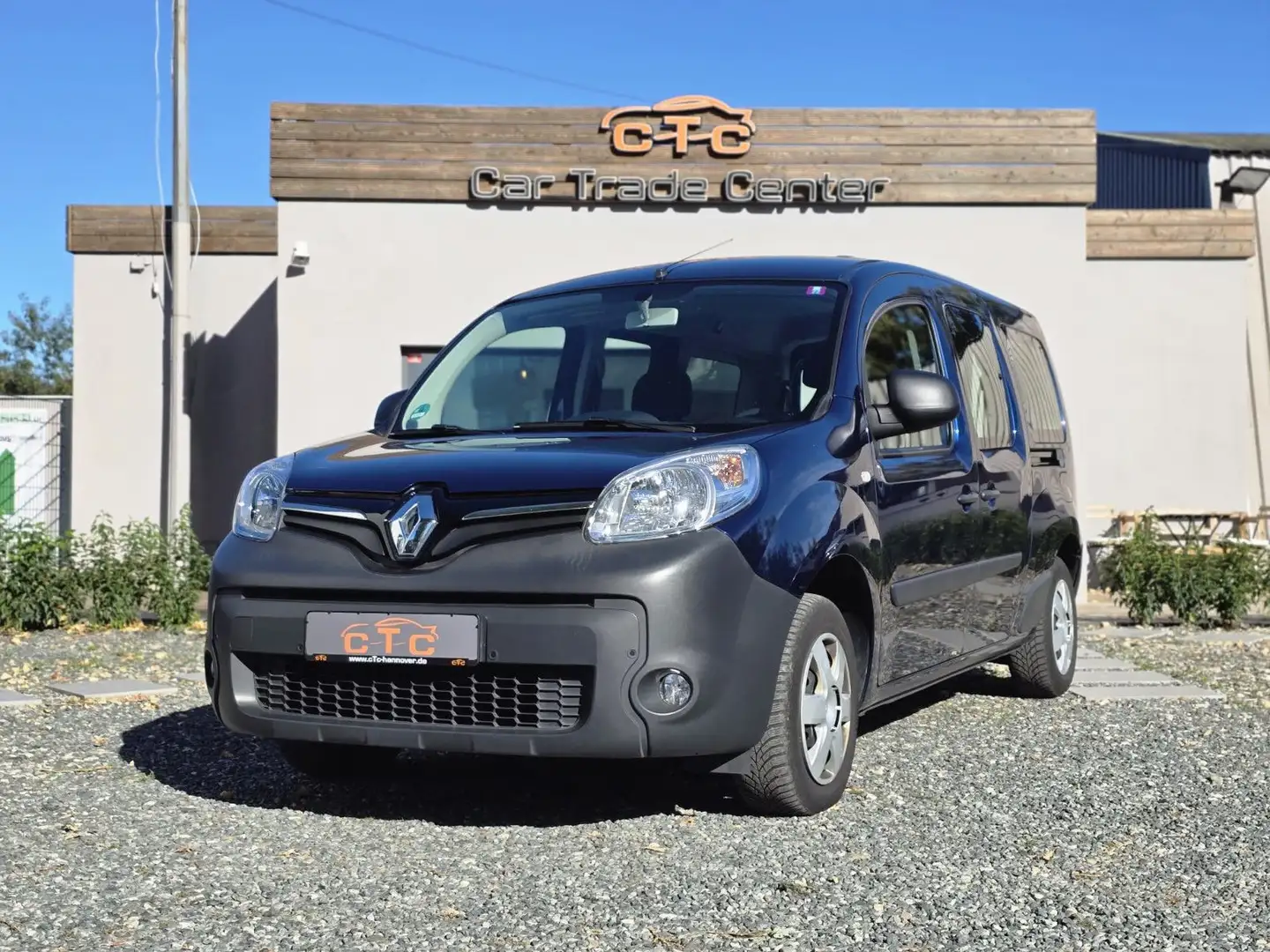 Renault Kangoo LANG/1Hd/Navi/Klima/5Sitze/TÜV-NEU/MwSt.! Blau - 1