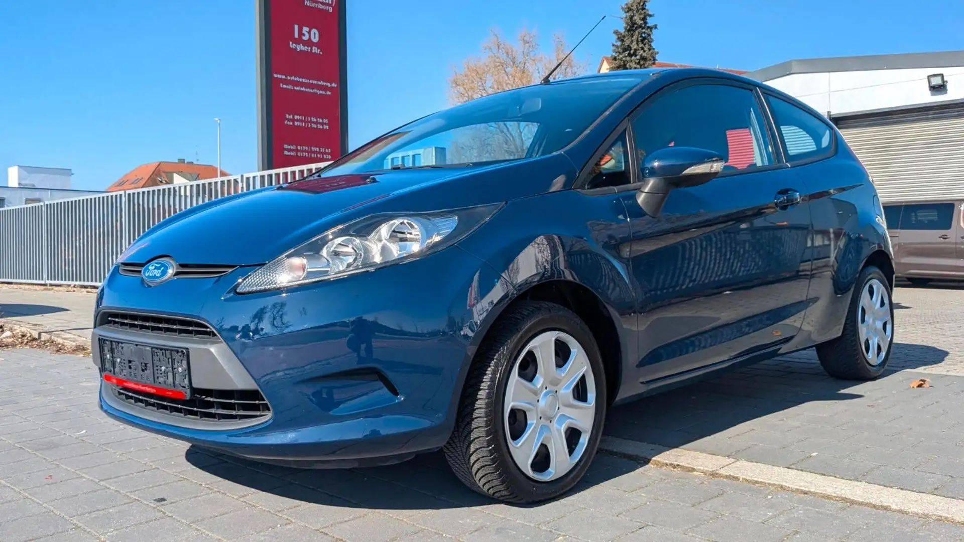 Ford Fiesta Trend aus 1.Hand / Scheckheft / Klima Bleu - 1