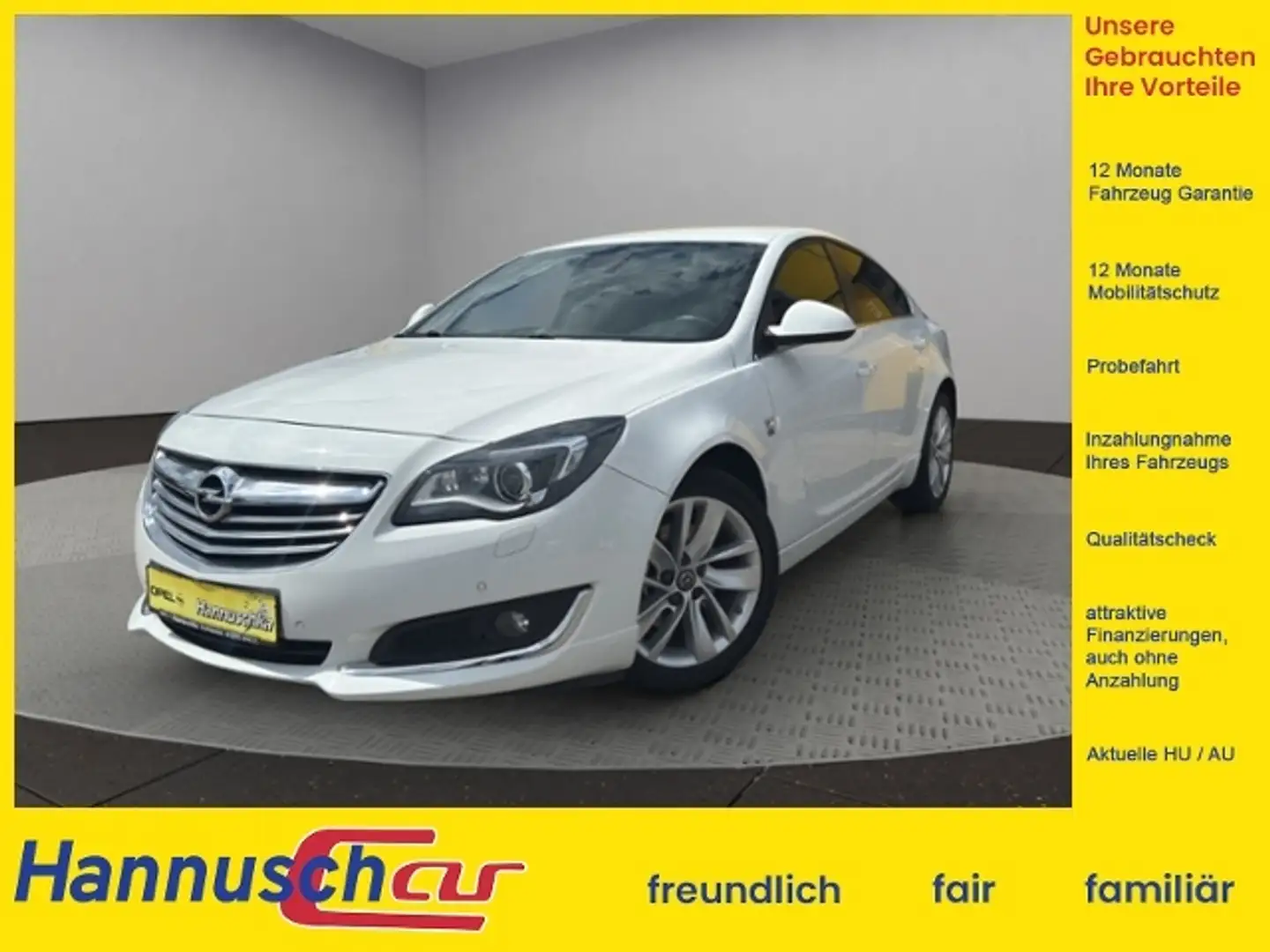 Opel Insignia A Lim. Innovation Weiß - 1