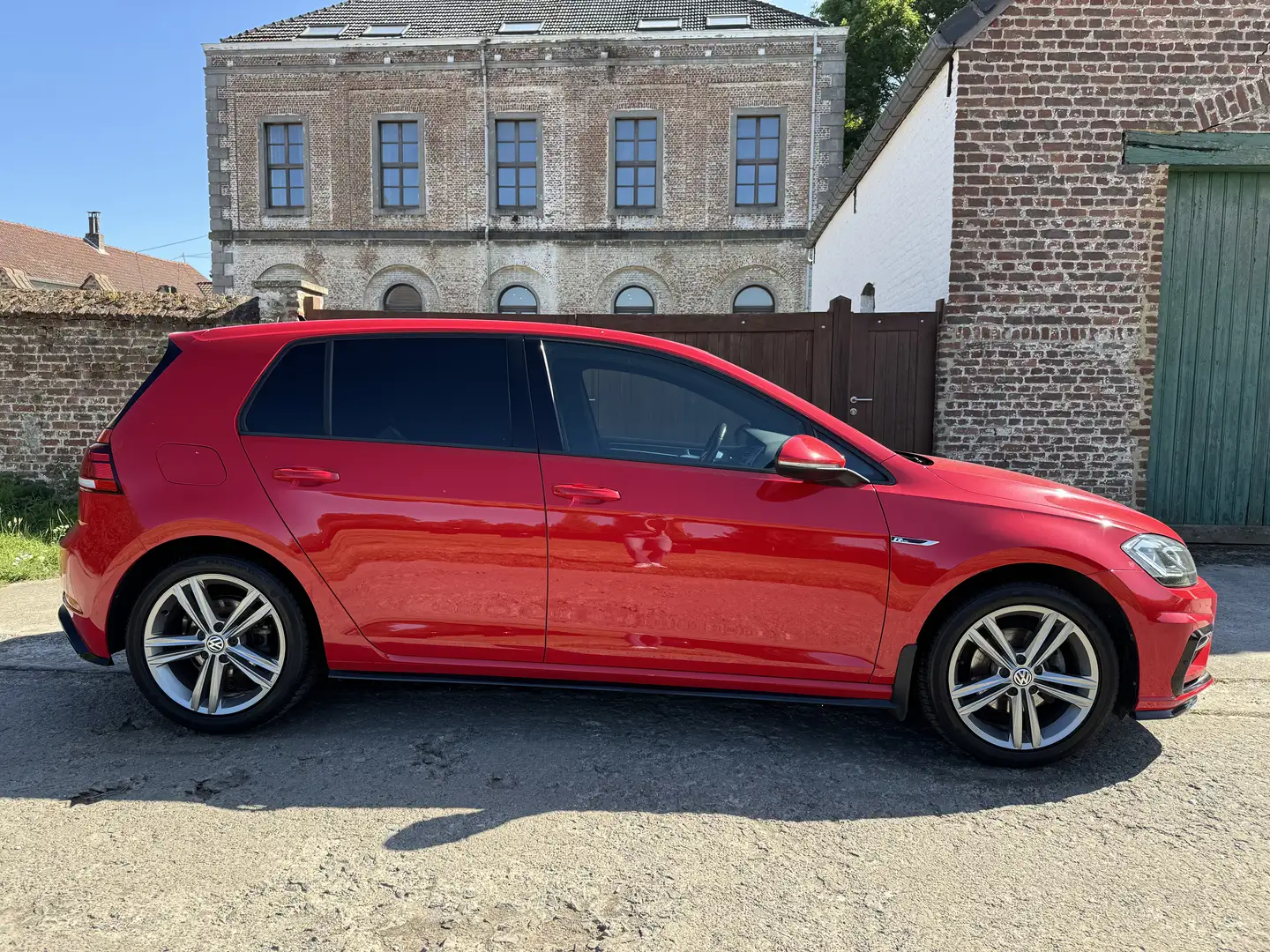 Volkswagen Golf 1.5 TSI ** R-LINE ** OPF DSG (EURO 6) Rood - 2