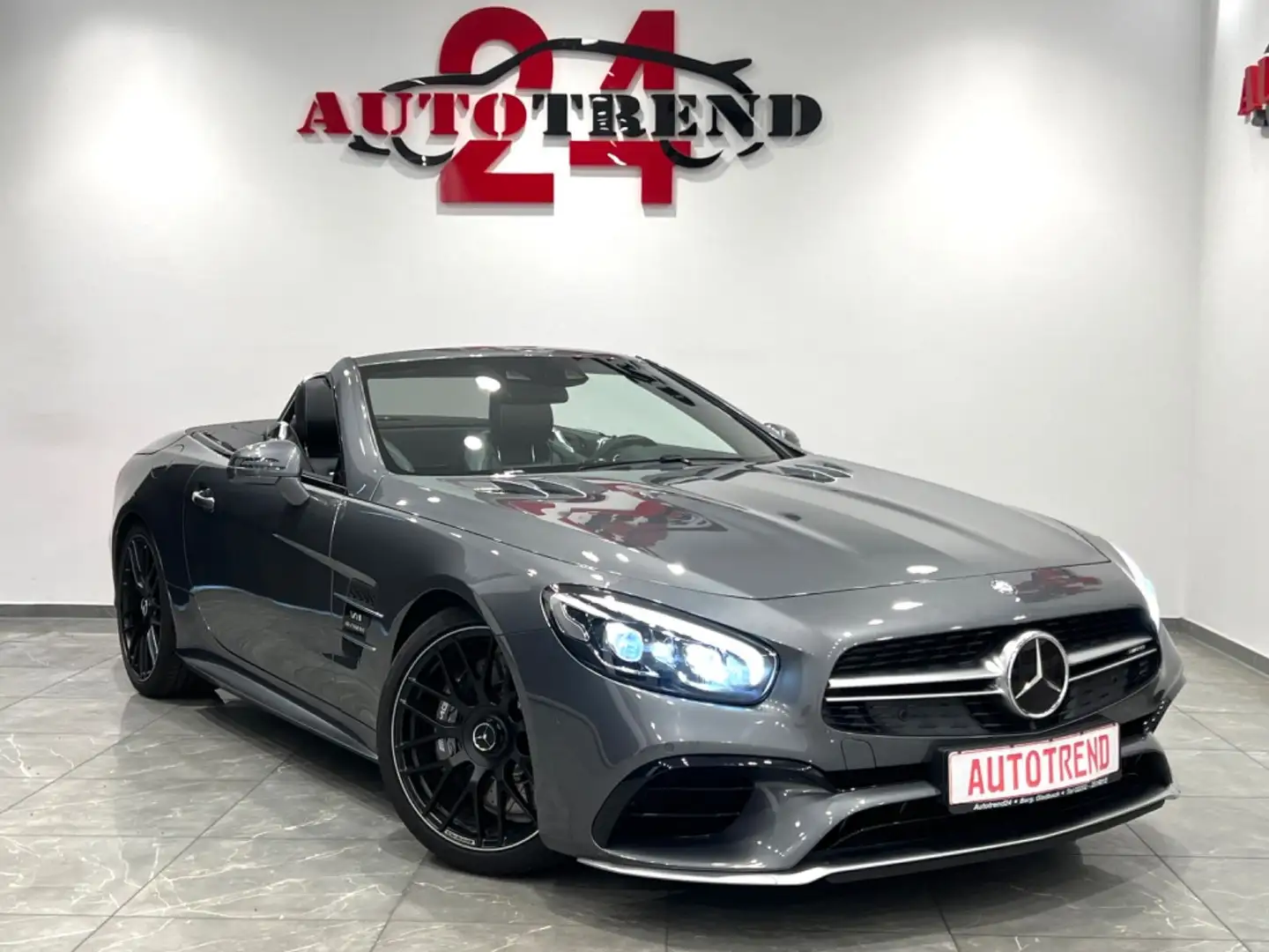 Mercedes-Benz SL 63 AMG 52TKM 2.HAND PANO+KAMERA+HARMAN+LED Grey - 2
