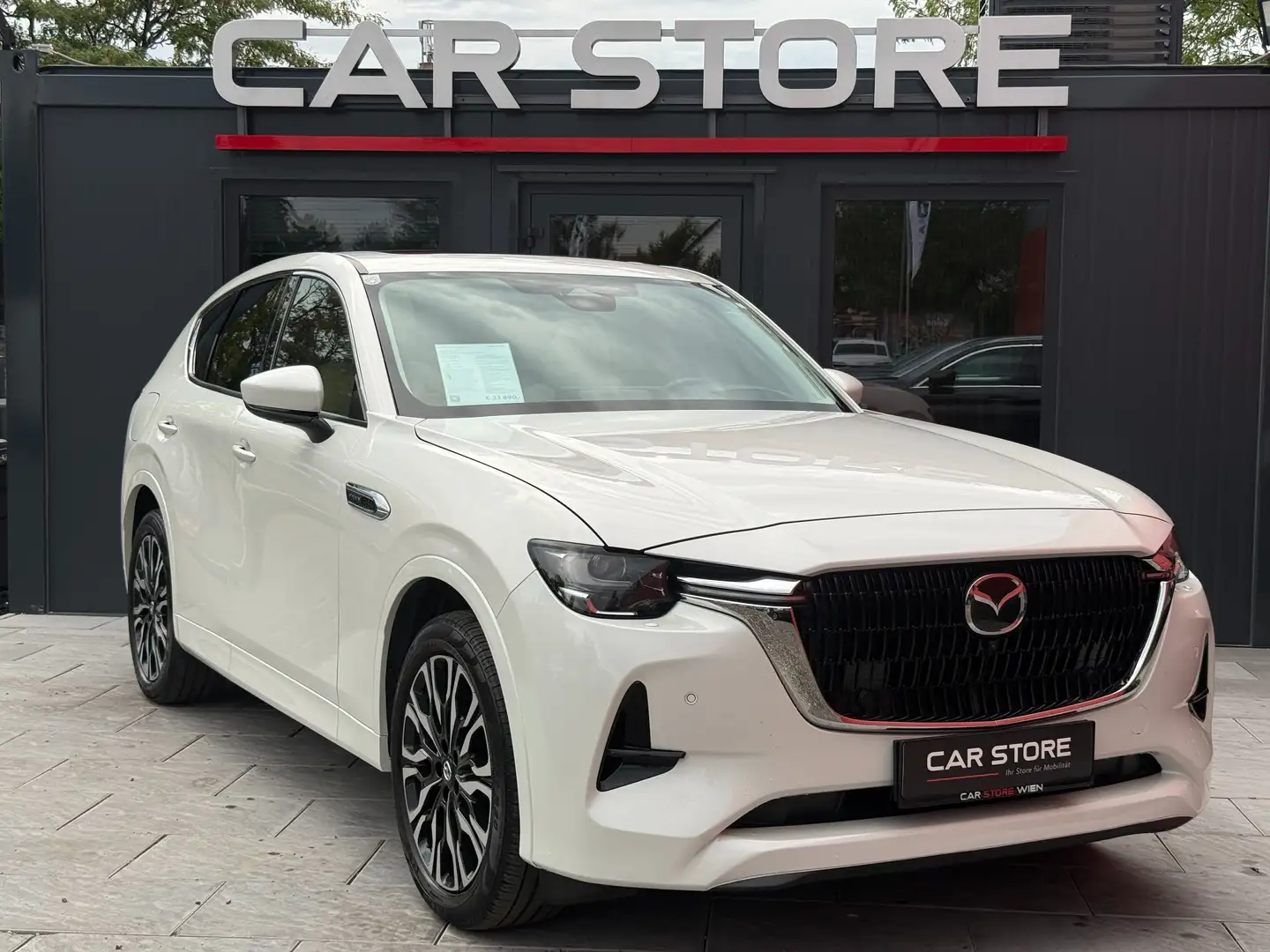 Mazda CX-60 2.5eSkyactiv|Hybrid|Takumi|AWD|Pano|360|Sitzküh Weiß - 1