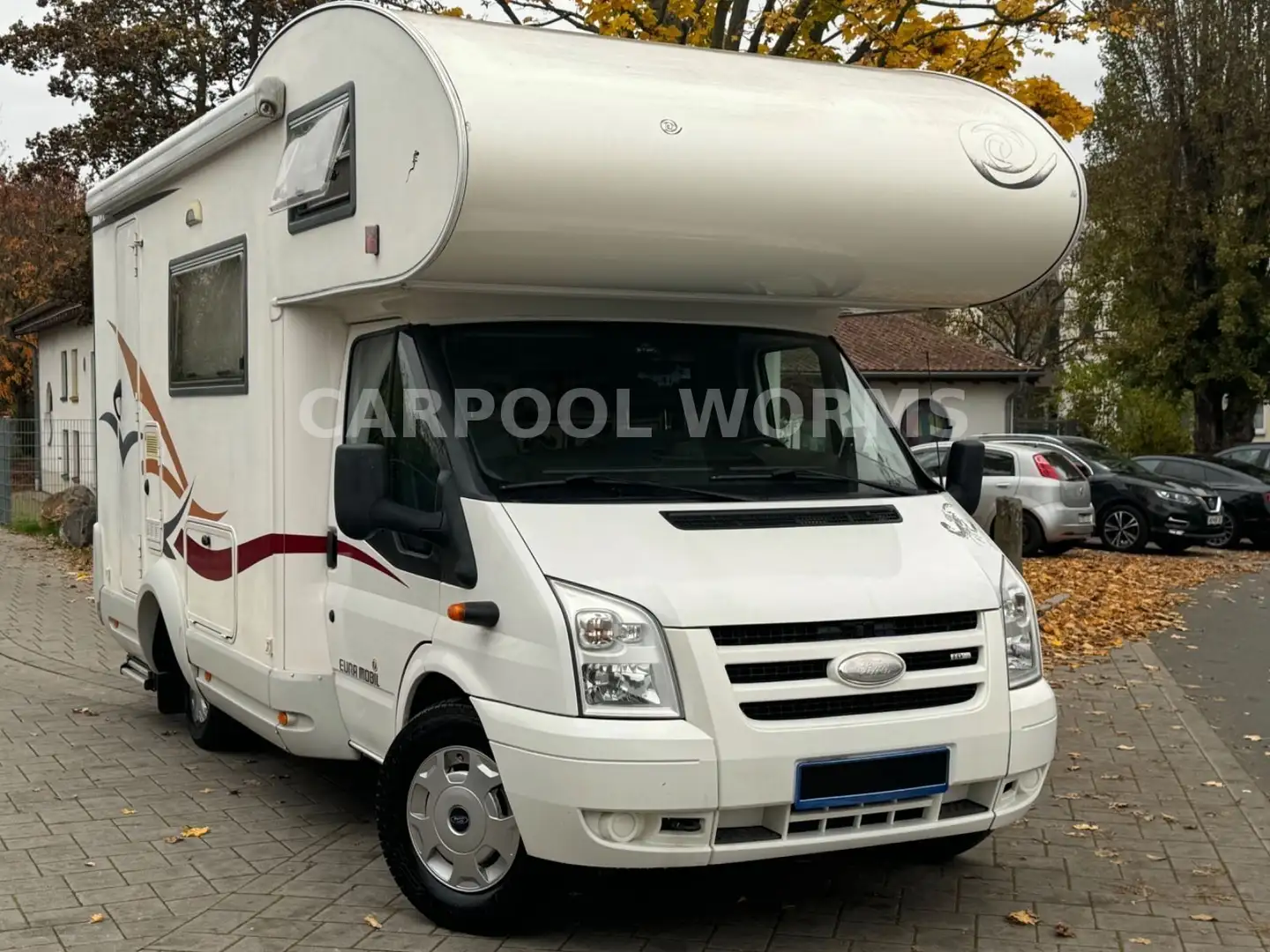 Ford Transit EURAMOBIL WOHNWAGEN+WENIG KM+KLIMA+KÜCHE Weiß - 1