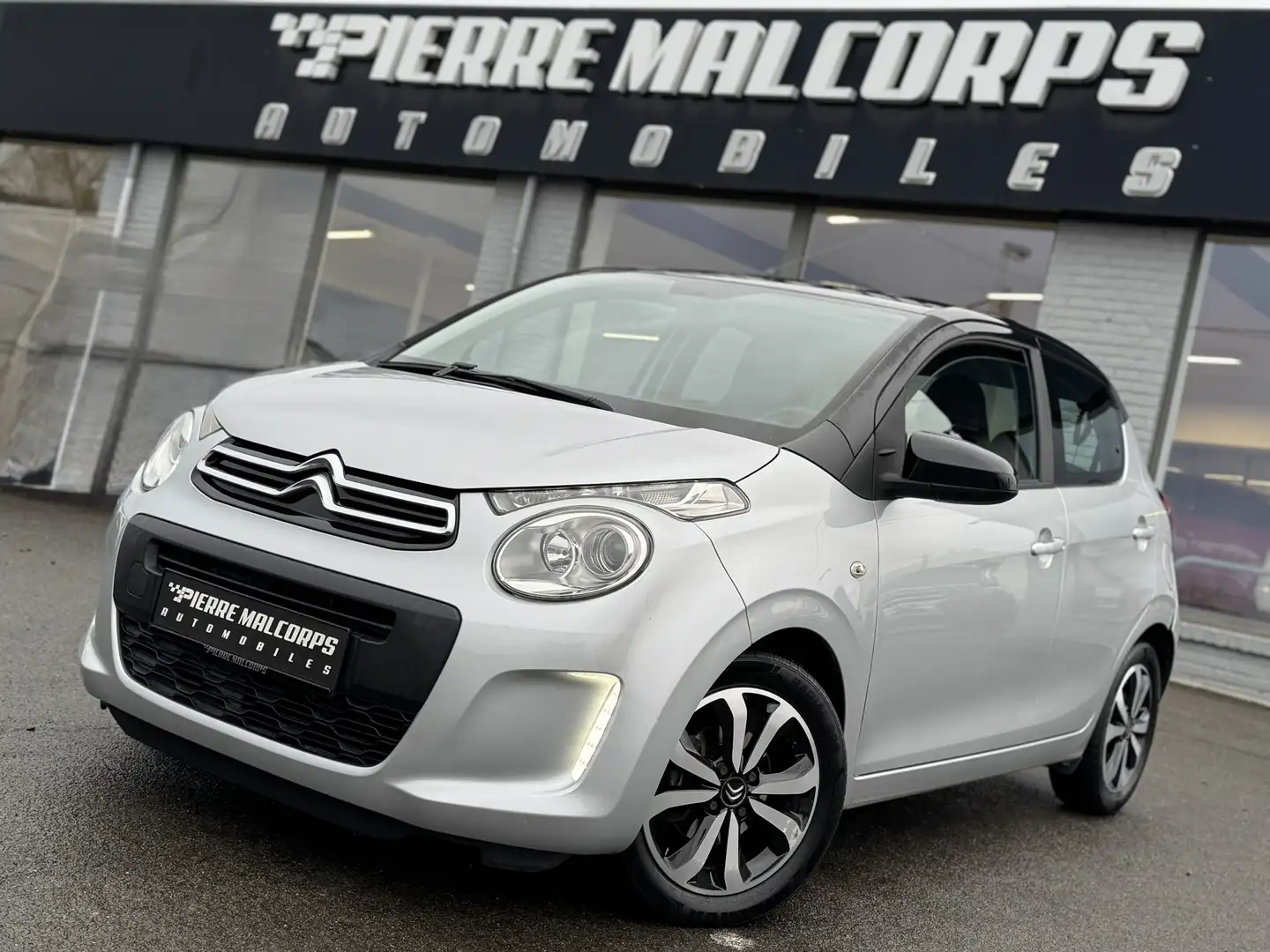 Citroen C1 1.0 VTi ETG / AUTO / BLUETOOETH / RADIO / JA 15" Silber - 1
