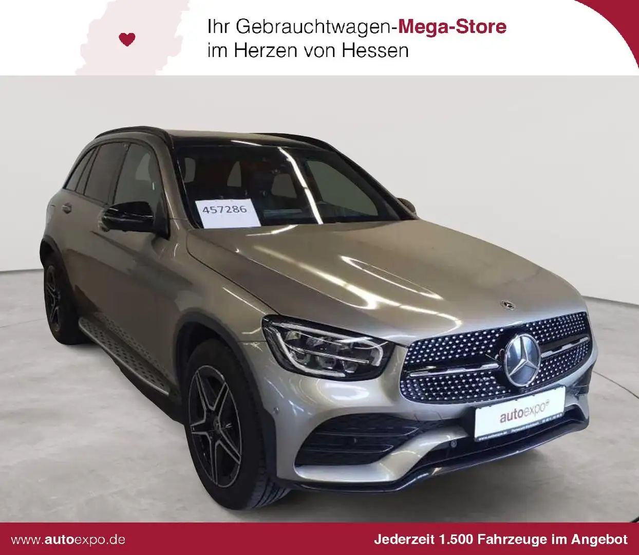 Mercedes-Benz GLC 400 GLC 400d 4M 9G AMG Line AHK HuD PANO Beige - 1