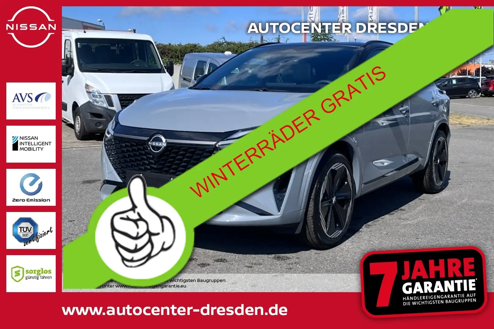 Nissan Qashqai 1.5VC-T e-POWER N-Design ACC Navi Kam Grau - 1