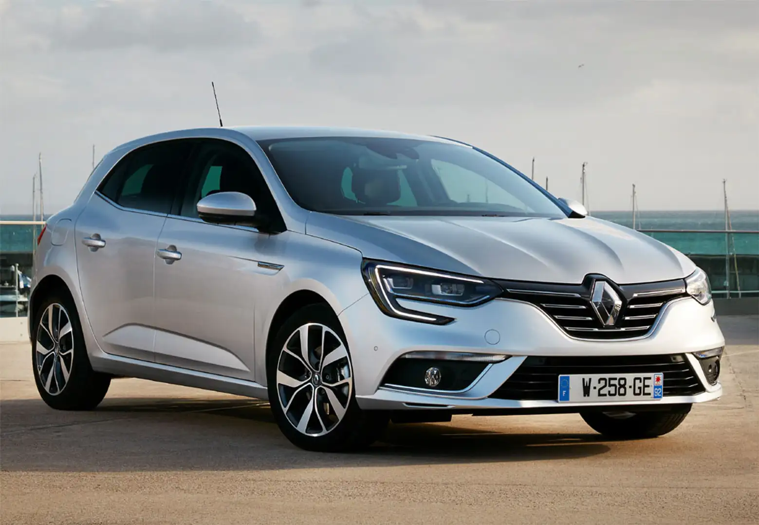 Renault Megane 1.5dCi Business 110 Gris - 1