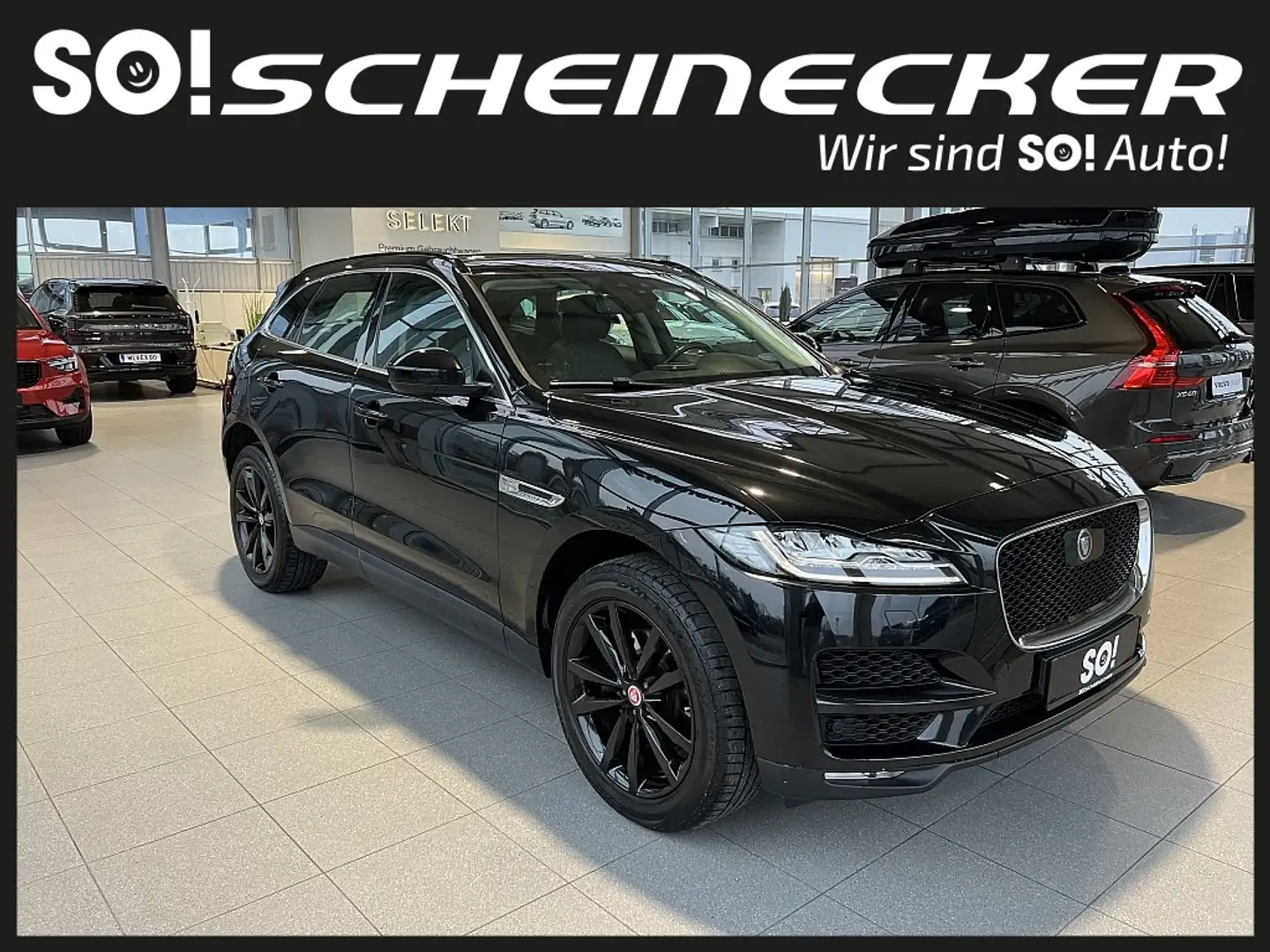 Jaguar F-Pace 30d AWD Portfolio Aut. Siyah - 1