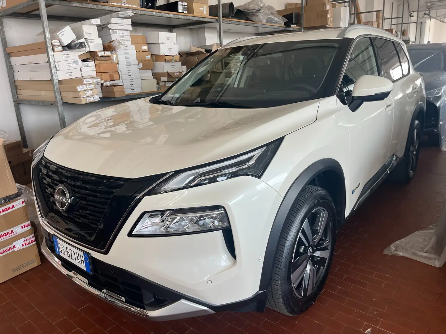 Nissan X-Trail X-Trail 1.5 e-power Tekna e-4orce 4wd auto 7posti Bianco - 1
