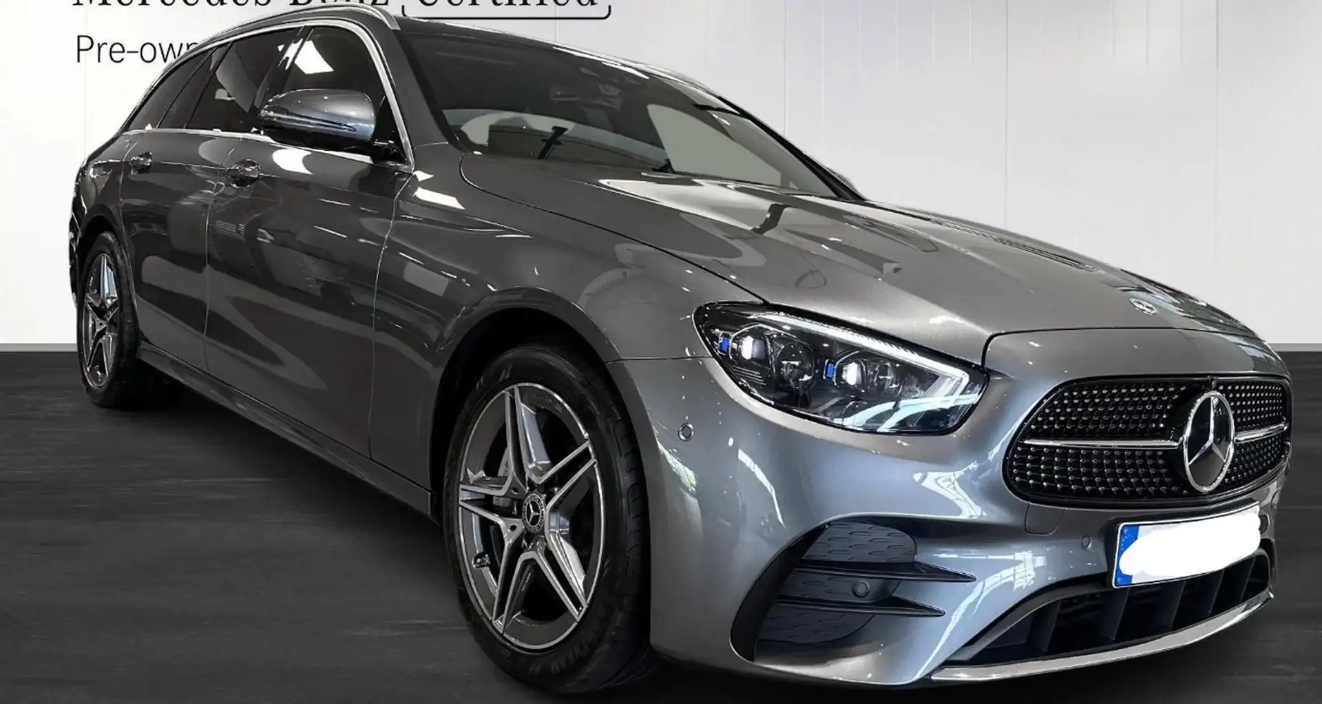 Mercedes-Benz E 300 de T AMG-Line LED*KAMERA*AHK Gris - 2