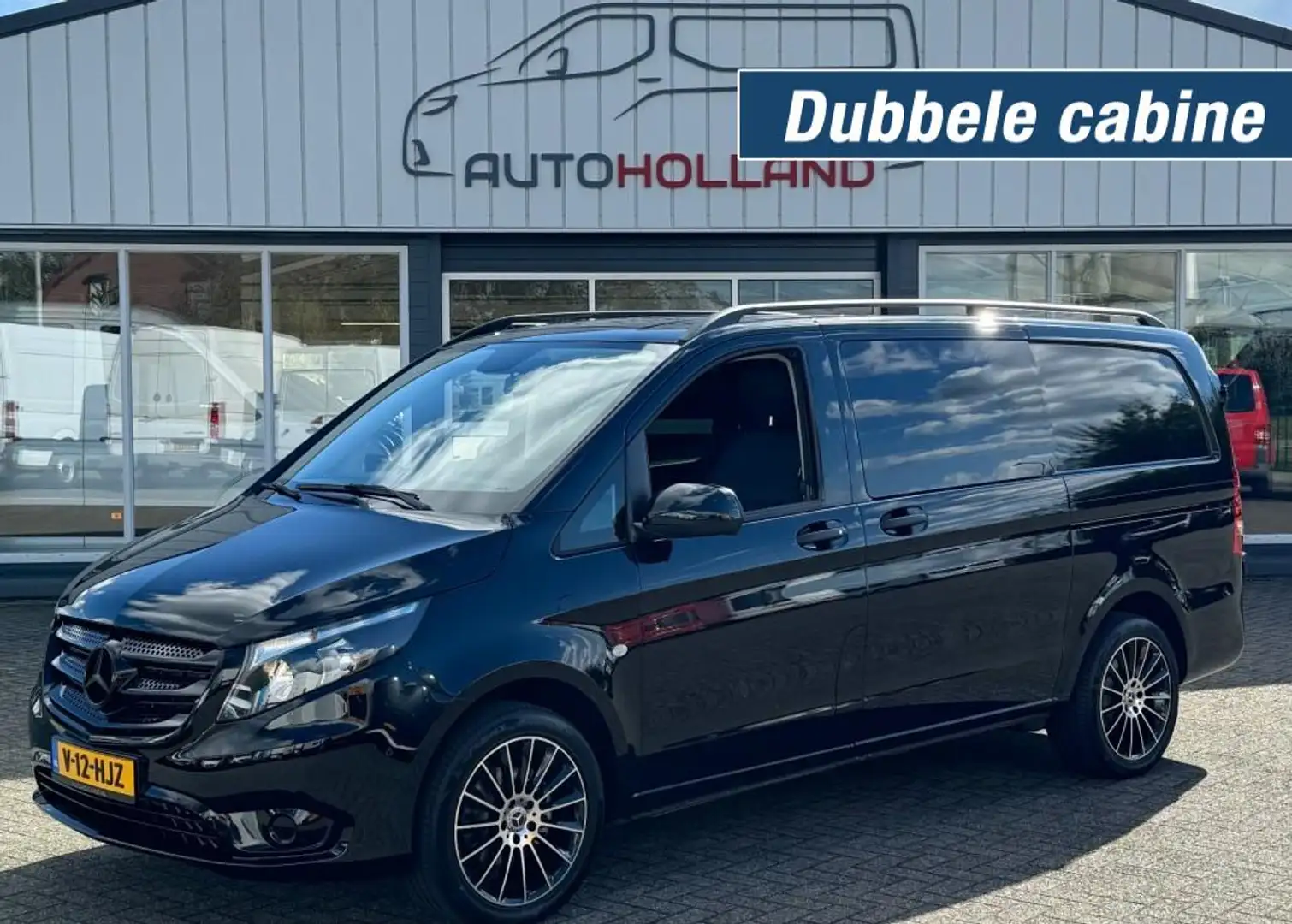 Mercedes-Benz Vito 116 CDI 120KW 163PK DC DUBBELE CABINE EURO 6 AIRCO Zwart - 1