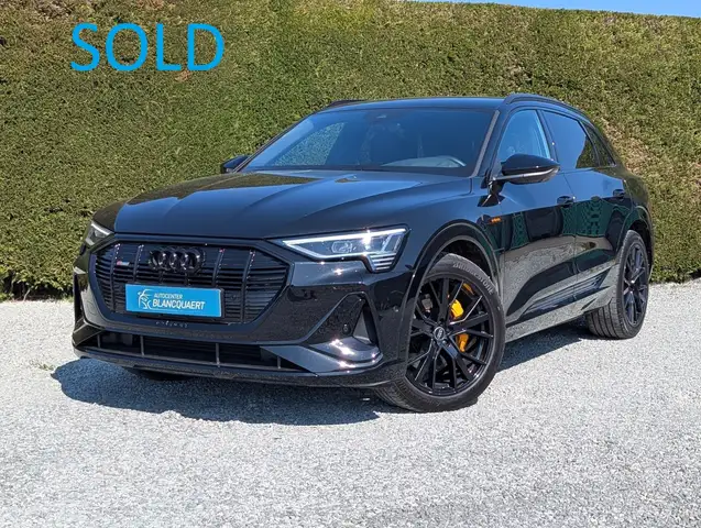 Audi Q8 e-tron ! verkocht ! - 2x s-line - sportstuur - B&O