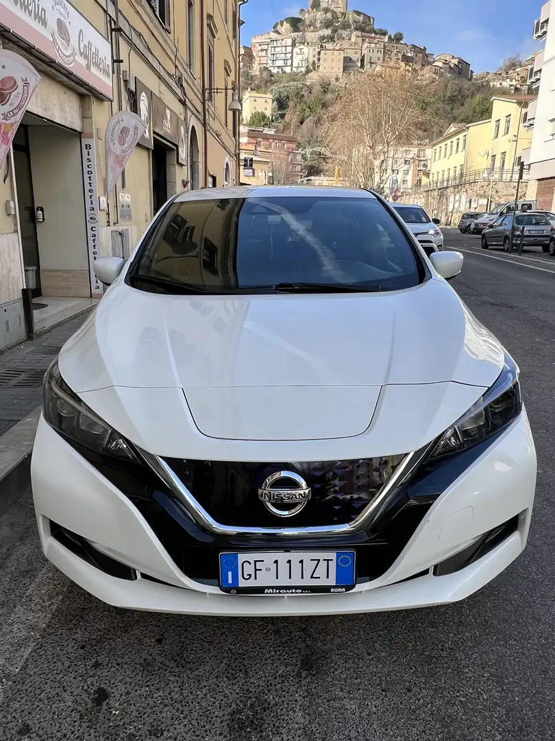 Nissan Leaf 62 kWh e+ Acenta Blanc - 2