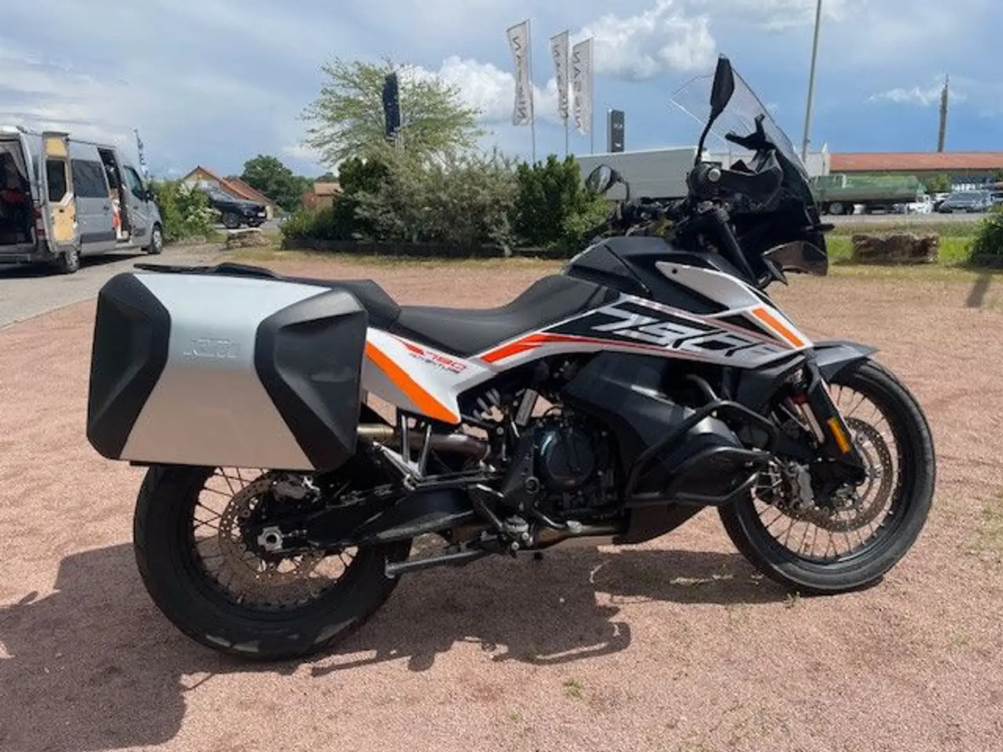 KTM 790 Adventure Koffer REMUS Blanc - 2