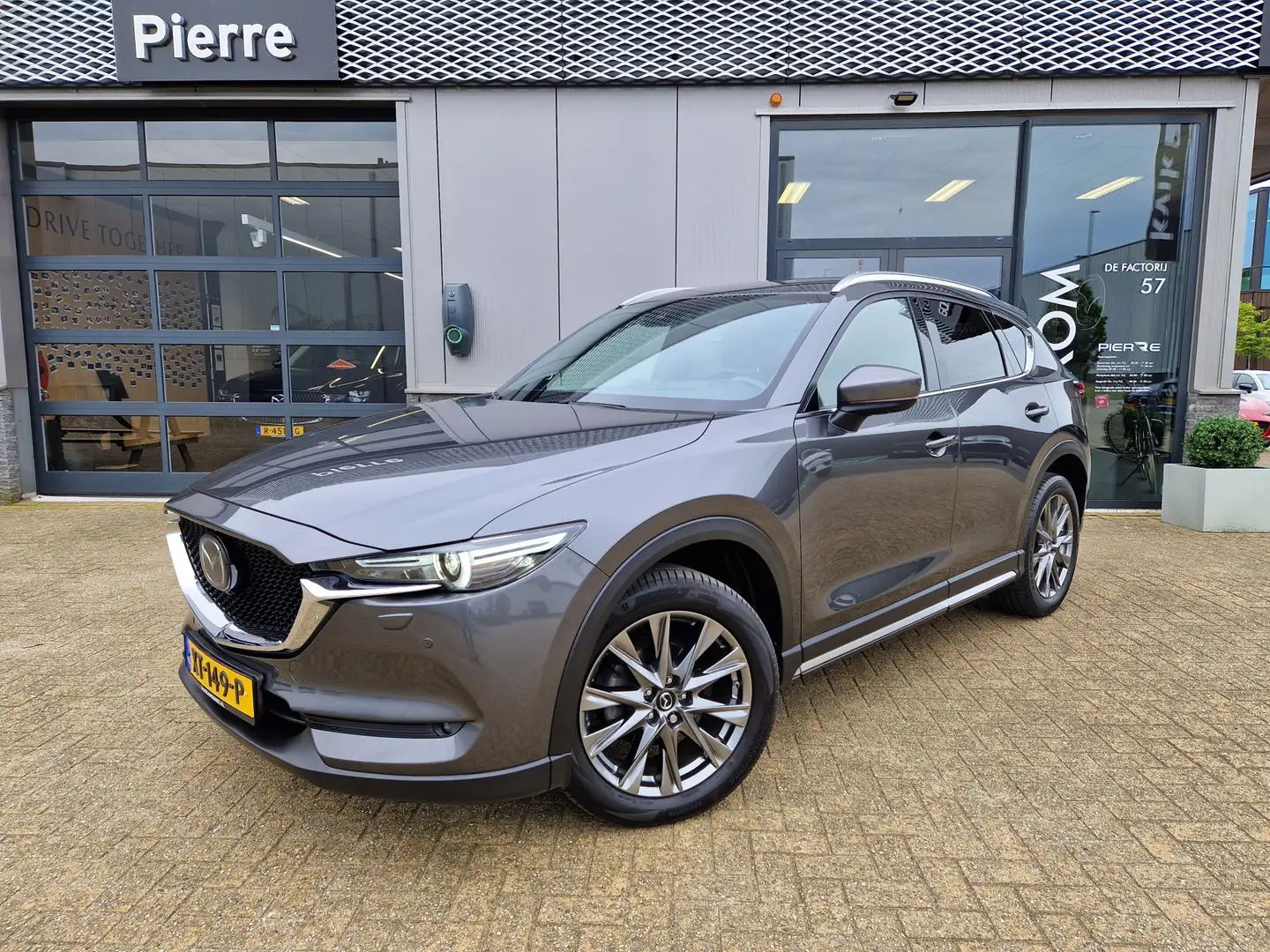 Mazda CX-5 2.5 SkyActiv-G 194 Signature | AUTOMAAT | FULL OPT Grijs - 2