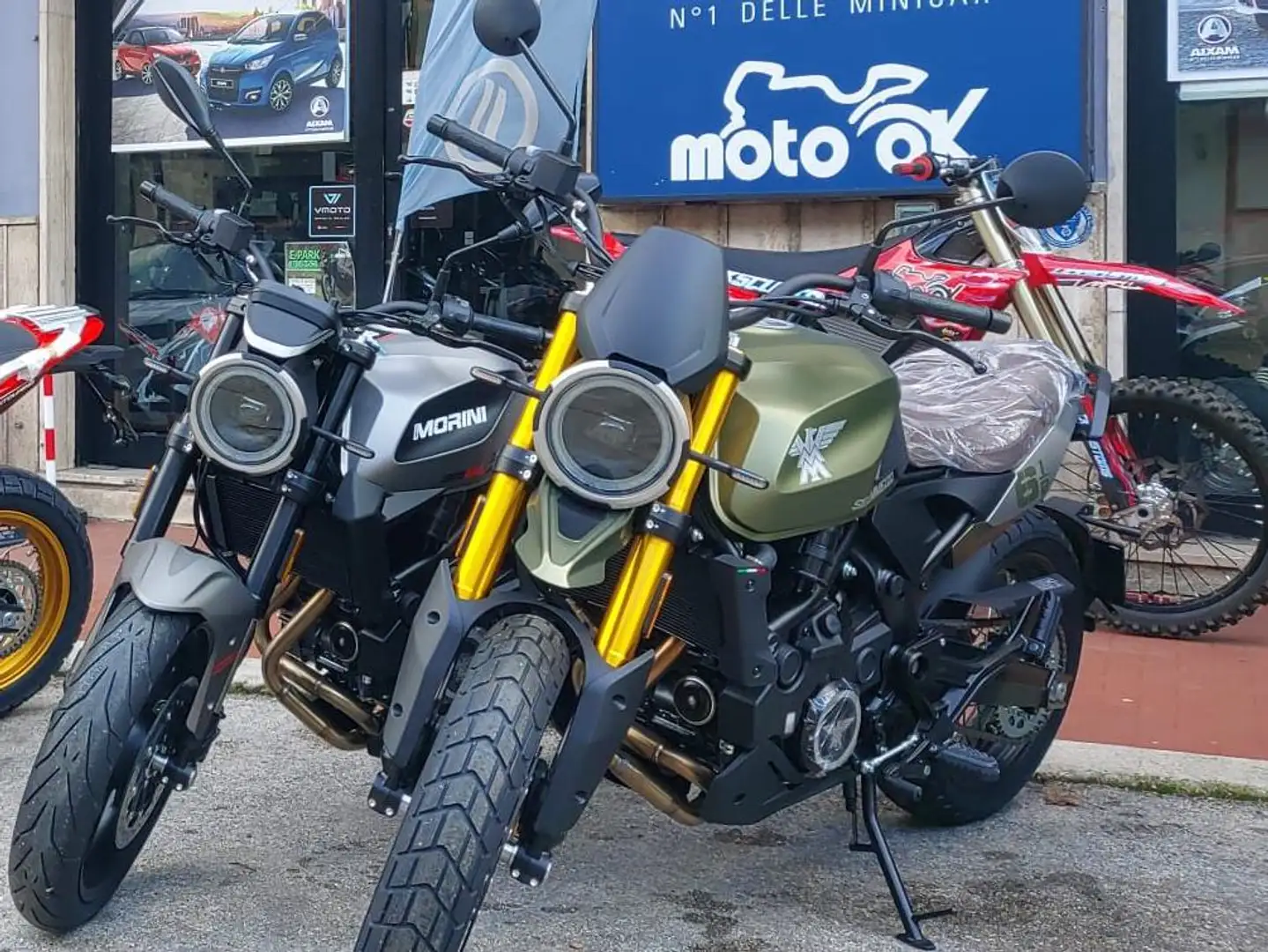 Moto Morini Scrambler 1200 SCR Groen - 2